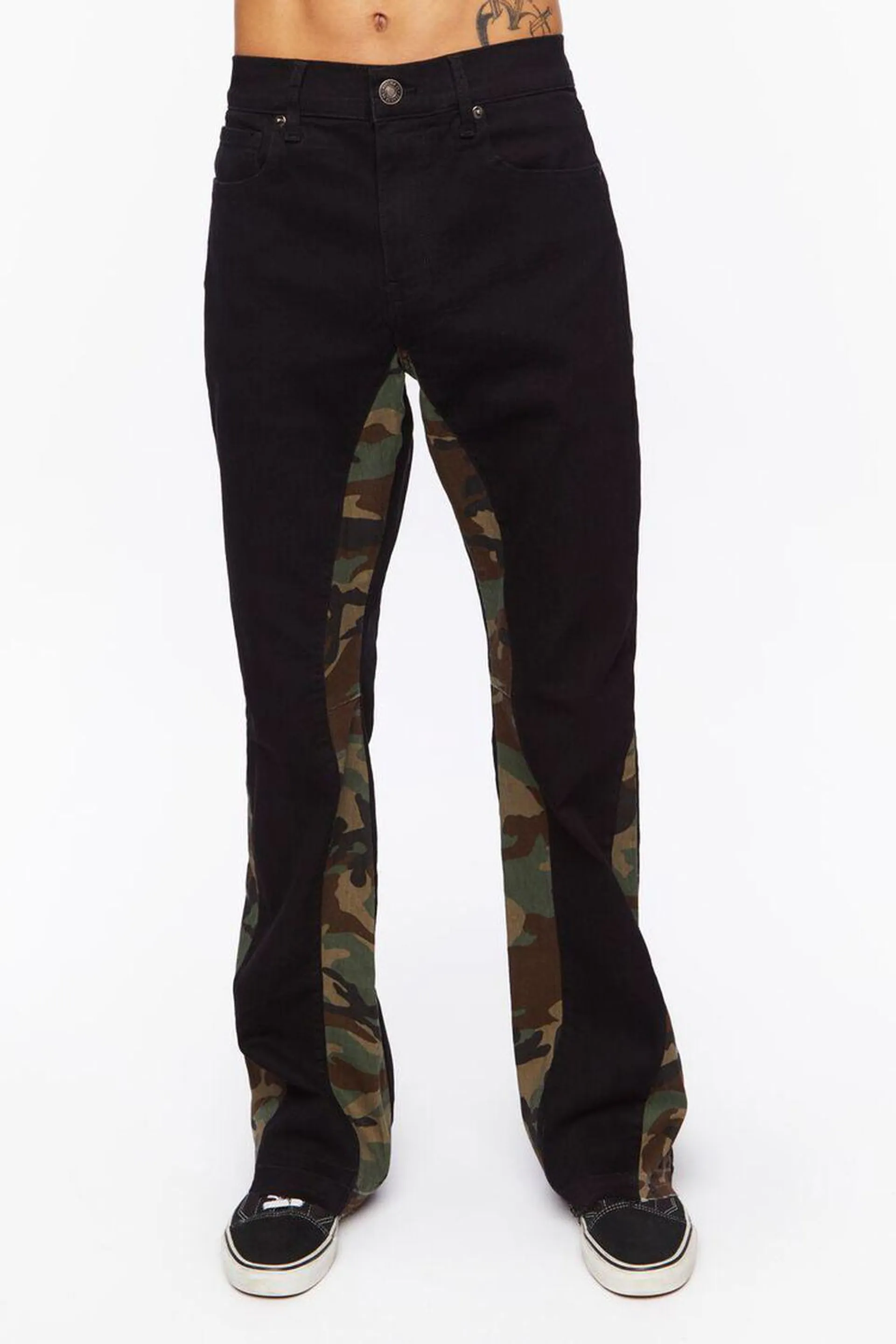 Camo Flare Jeans