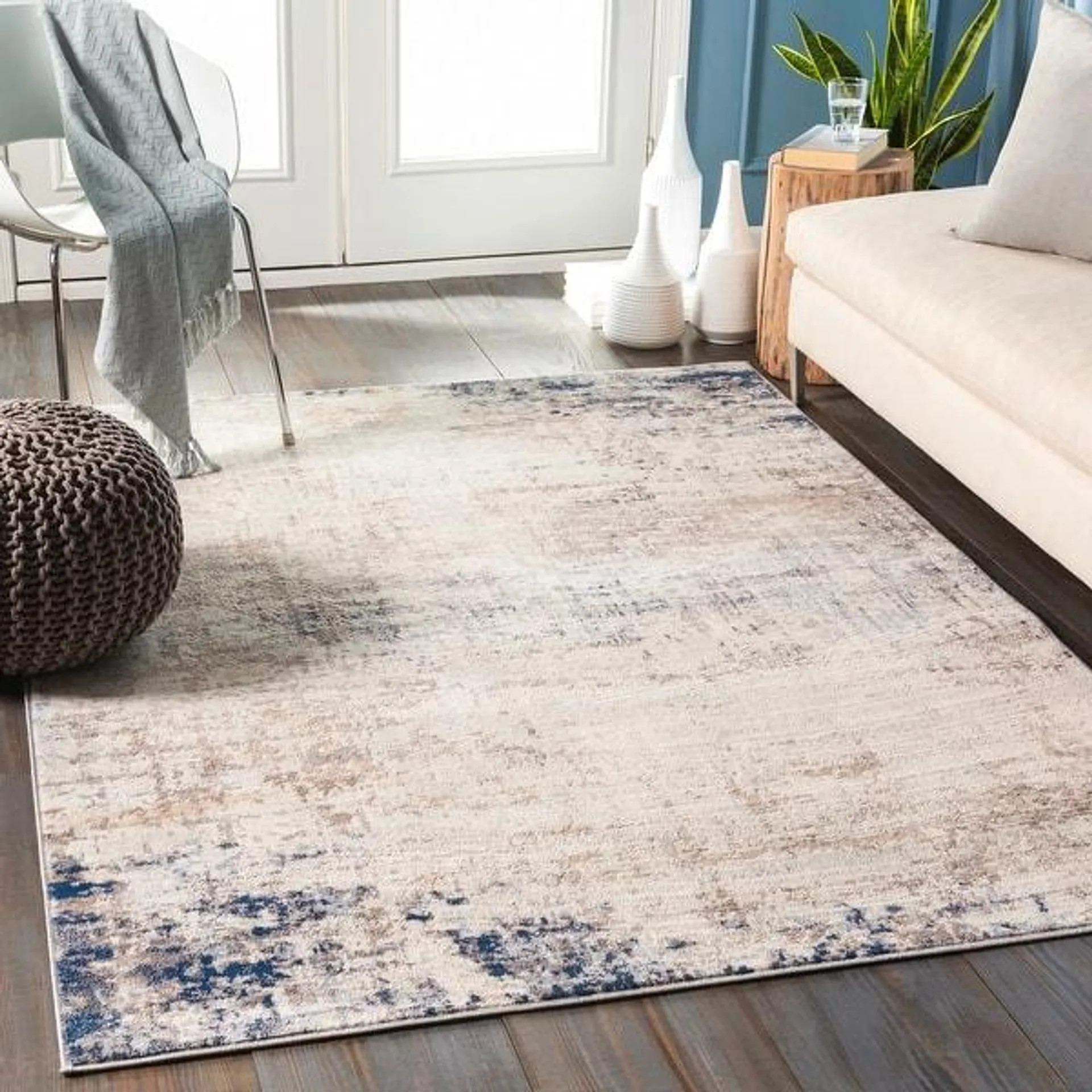 Livabliss Helios Modern Industrial Area Rug