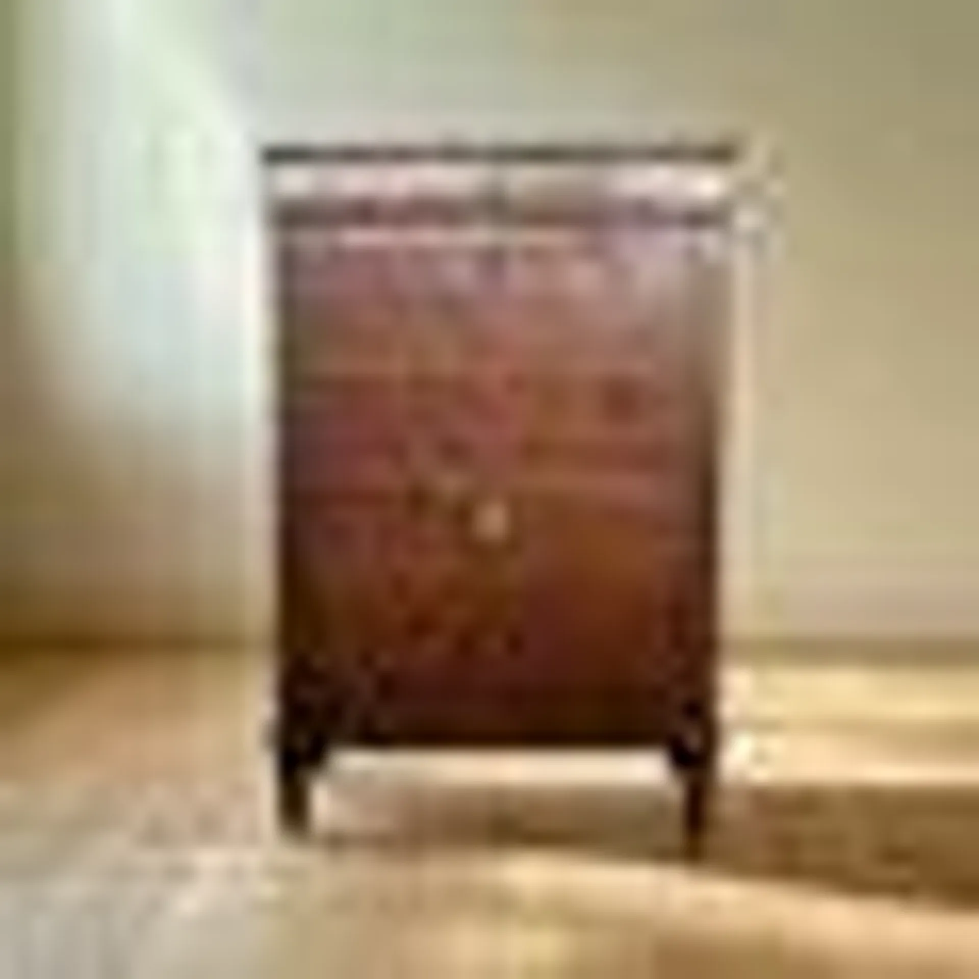 Antique Biedermeier Walnut Secretary with Secret Compartment