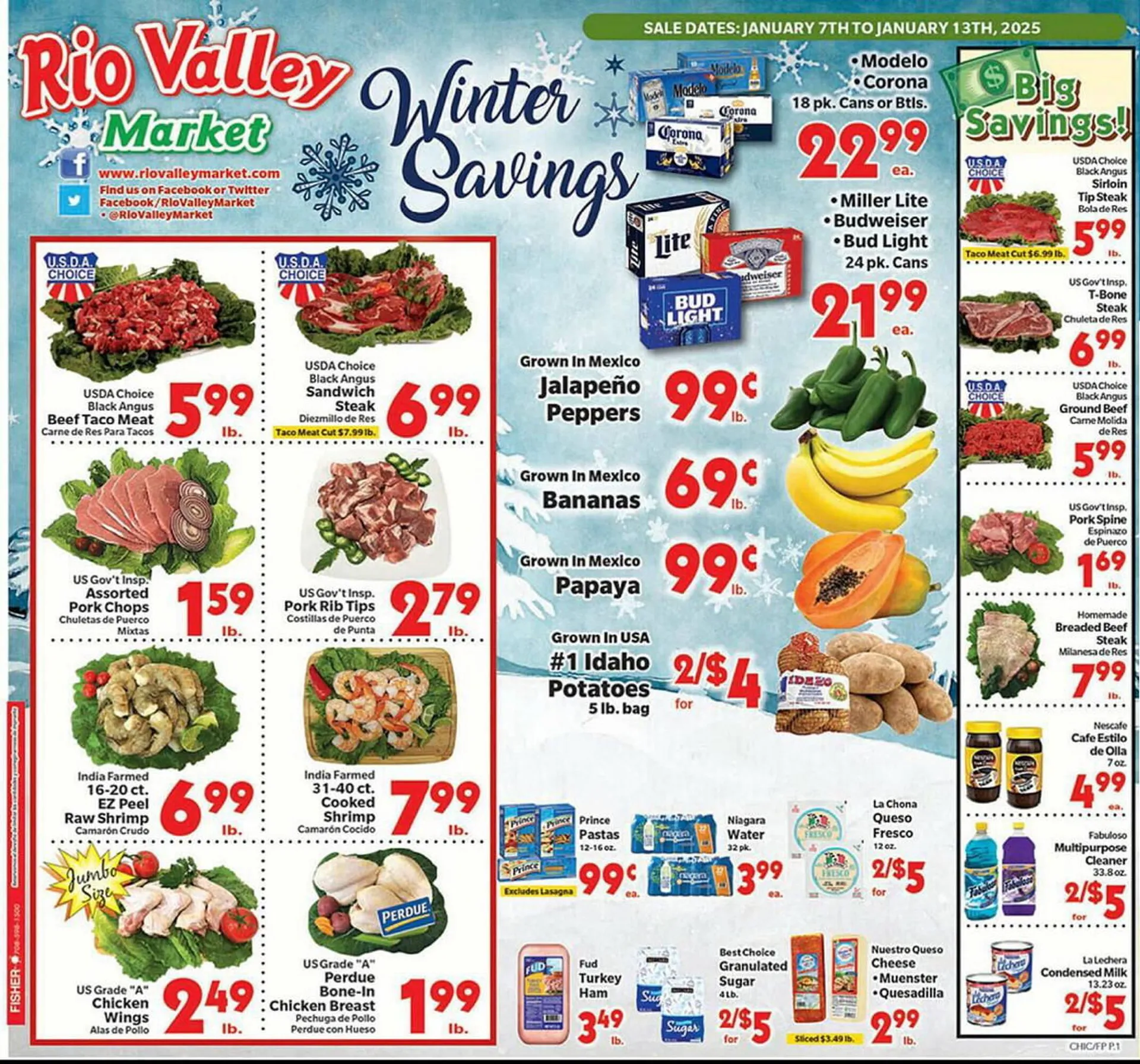 Rio Valley Market Weekly Ad - 1