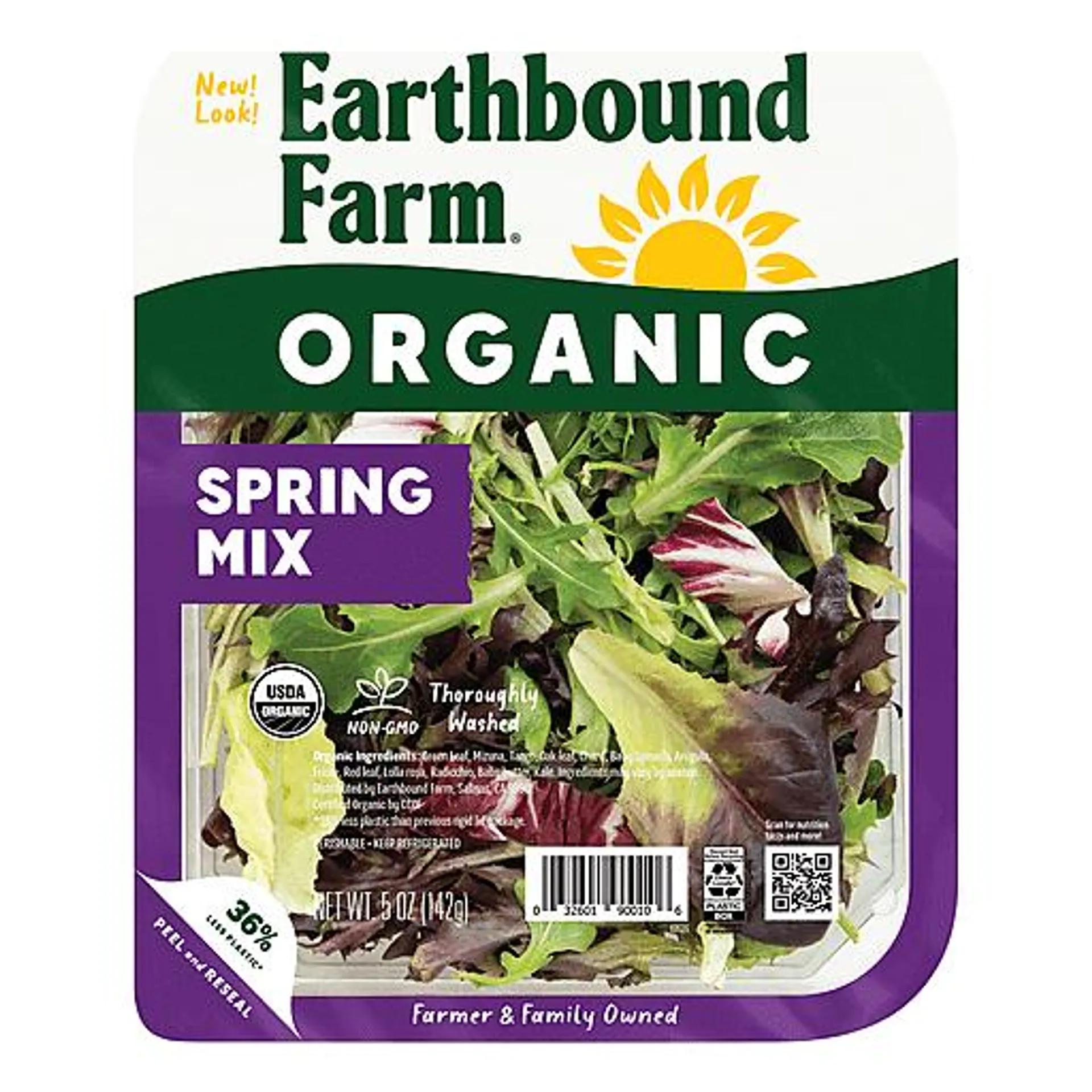 Earthbound Farm Spring Mix, Organic 5 oz