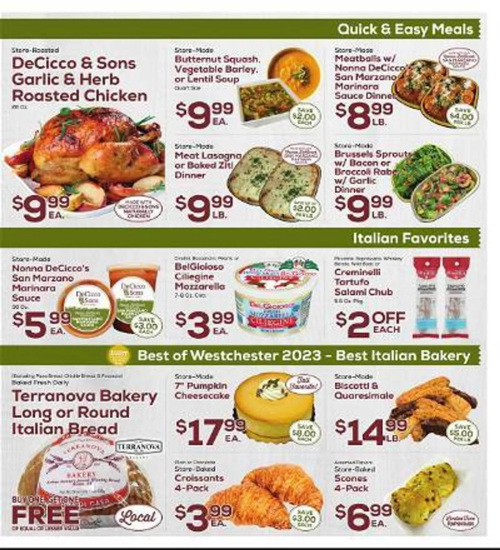 Weekly ad DeCicco & Sons Catalog from October 20 to October 26 2023 - Page 3