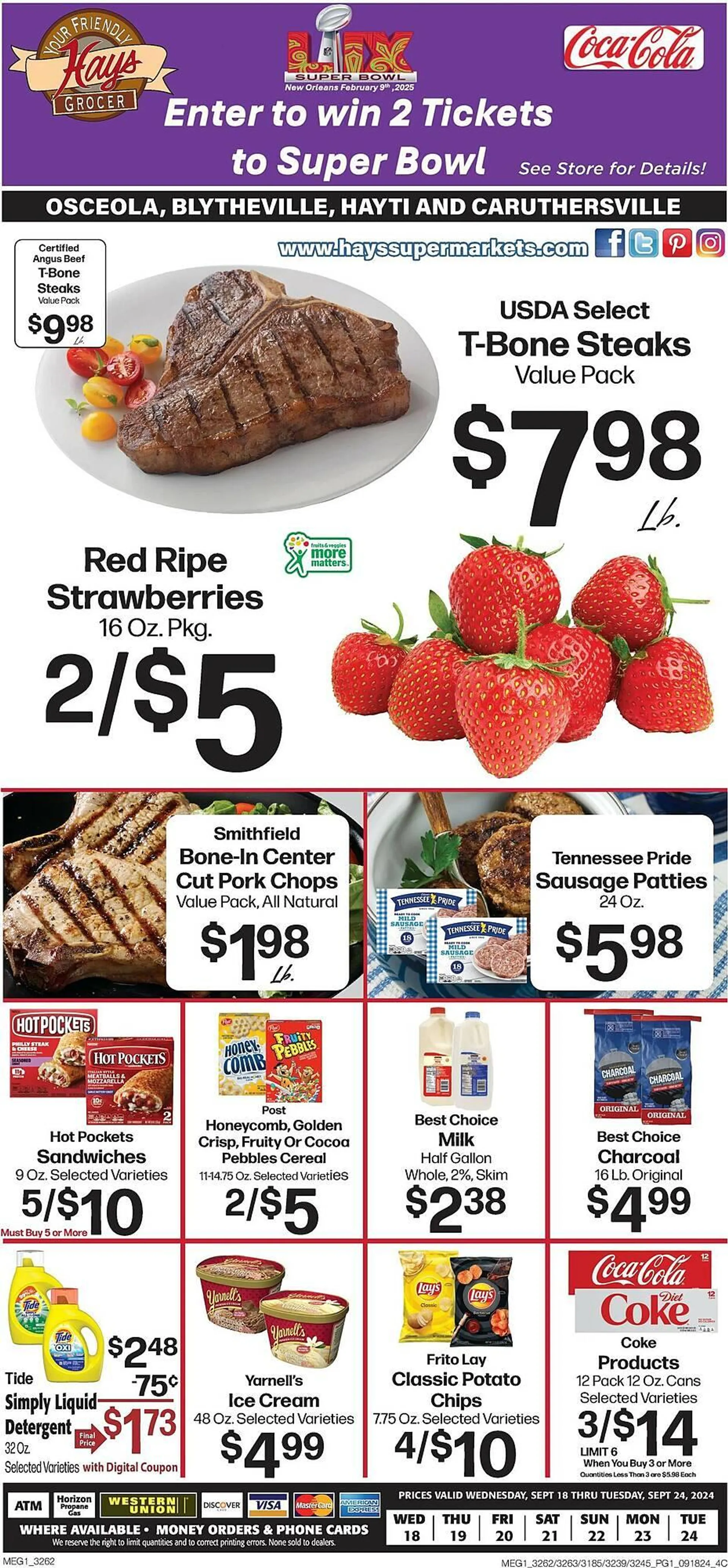 Hays Supermarket Weekly Ad - 1