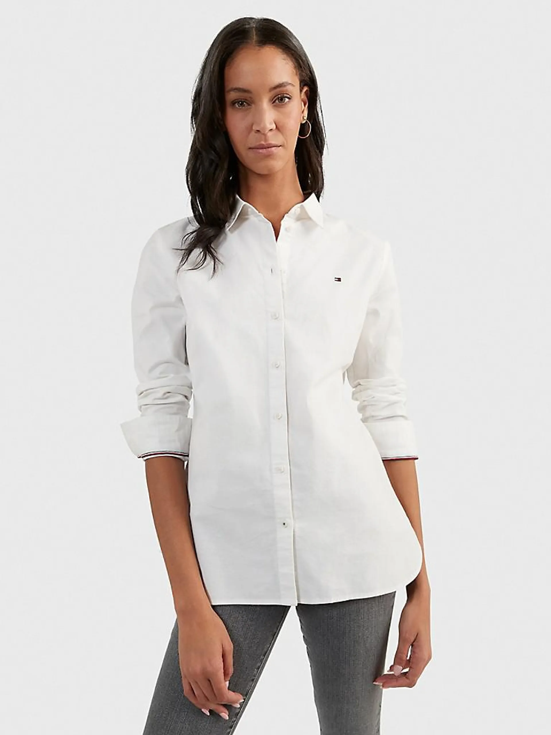 Regular Fit Solid Oxford Shirt