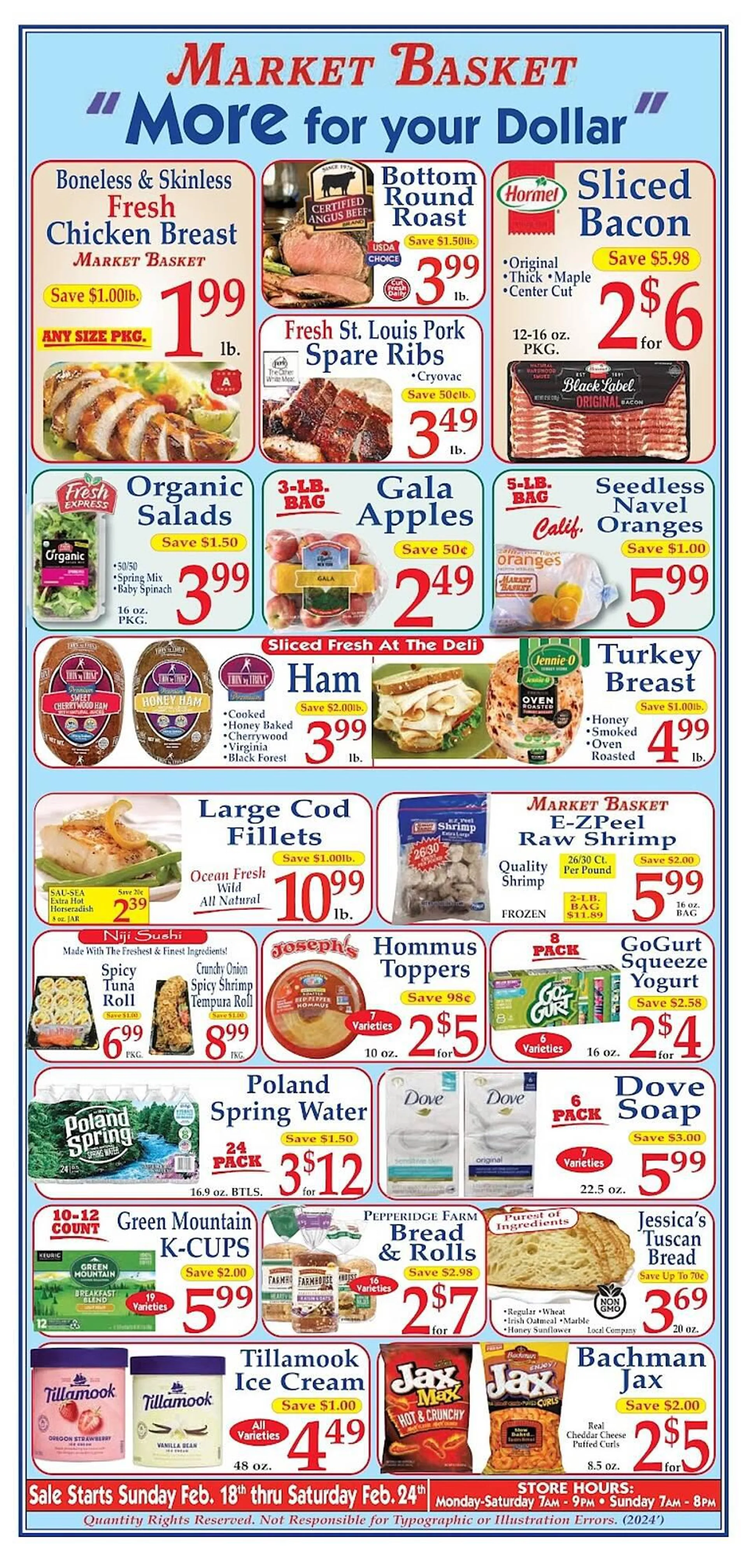 Weekly ad Market Basket Weekly Ad from February 18 to February 24 2024 - Page 
