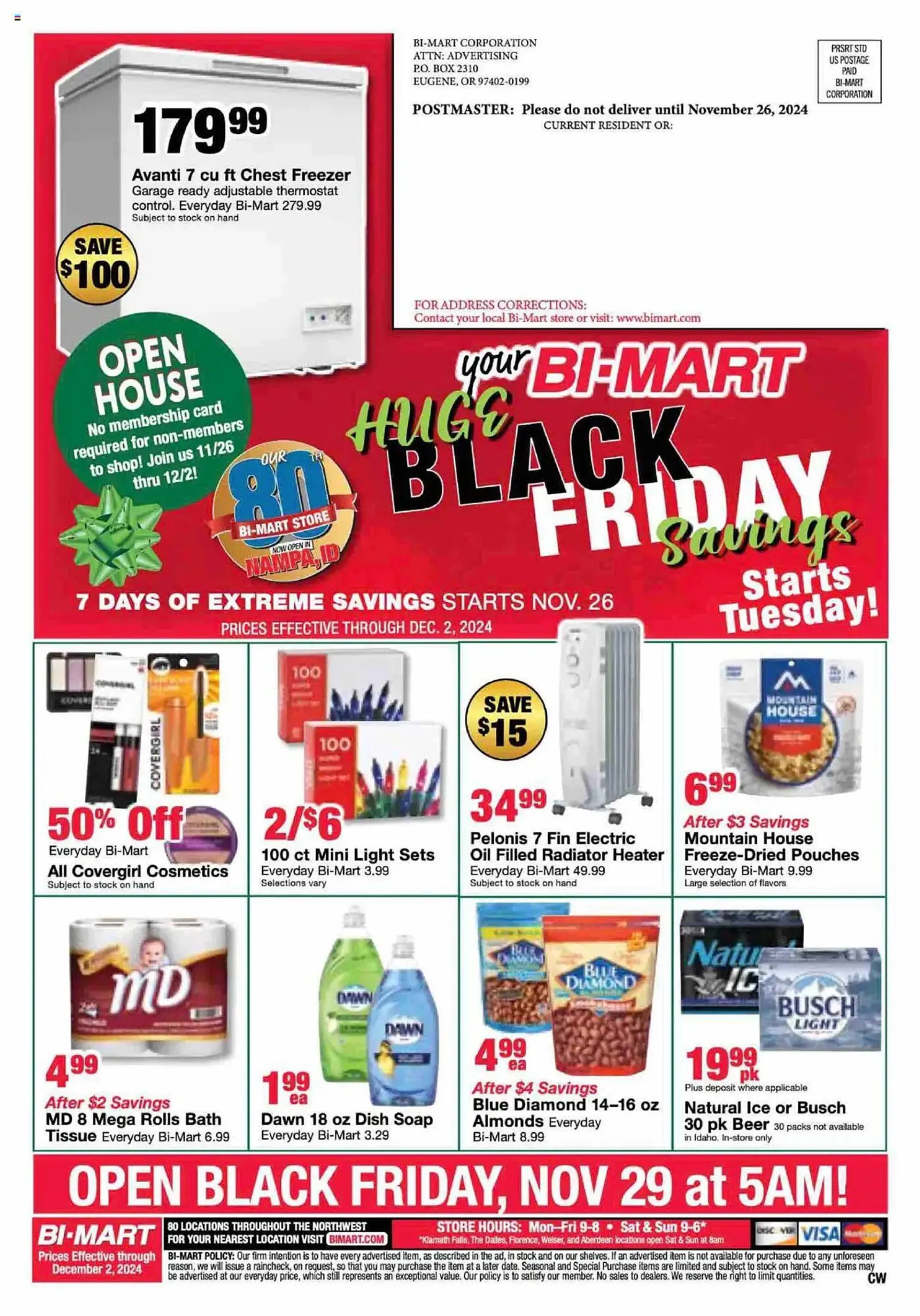 Weekly ad Bi-Mart Weekly Ad from November 26 to December 2 2024 - Page 20