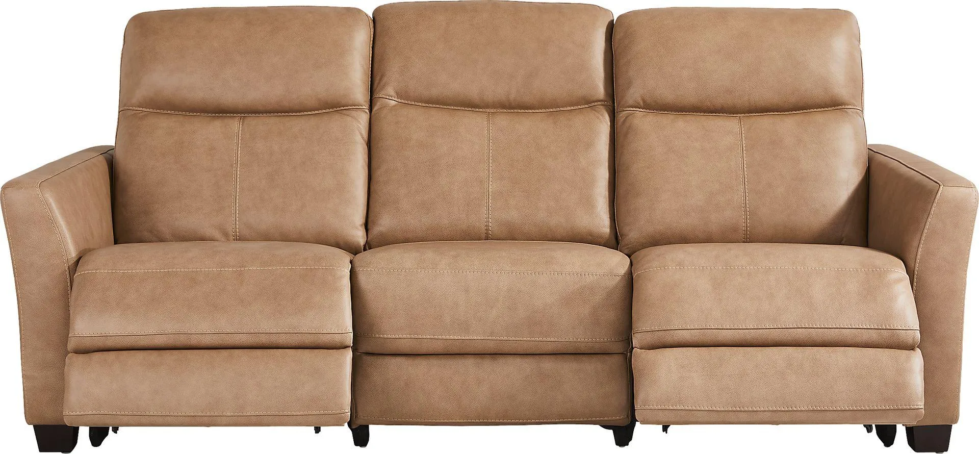 Maestro Leather Dual Power Reclining Sofa