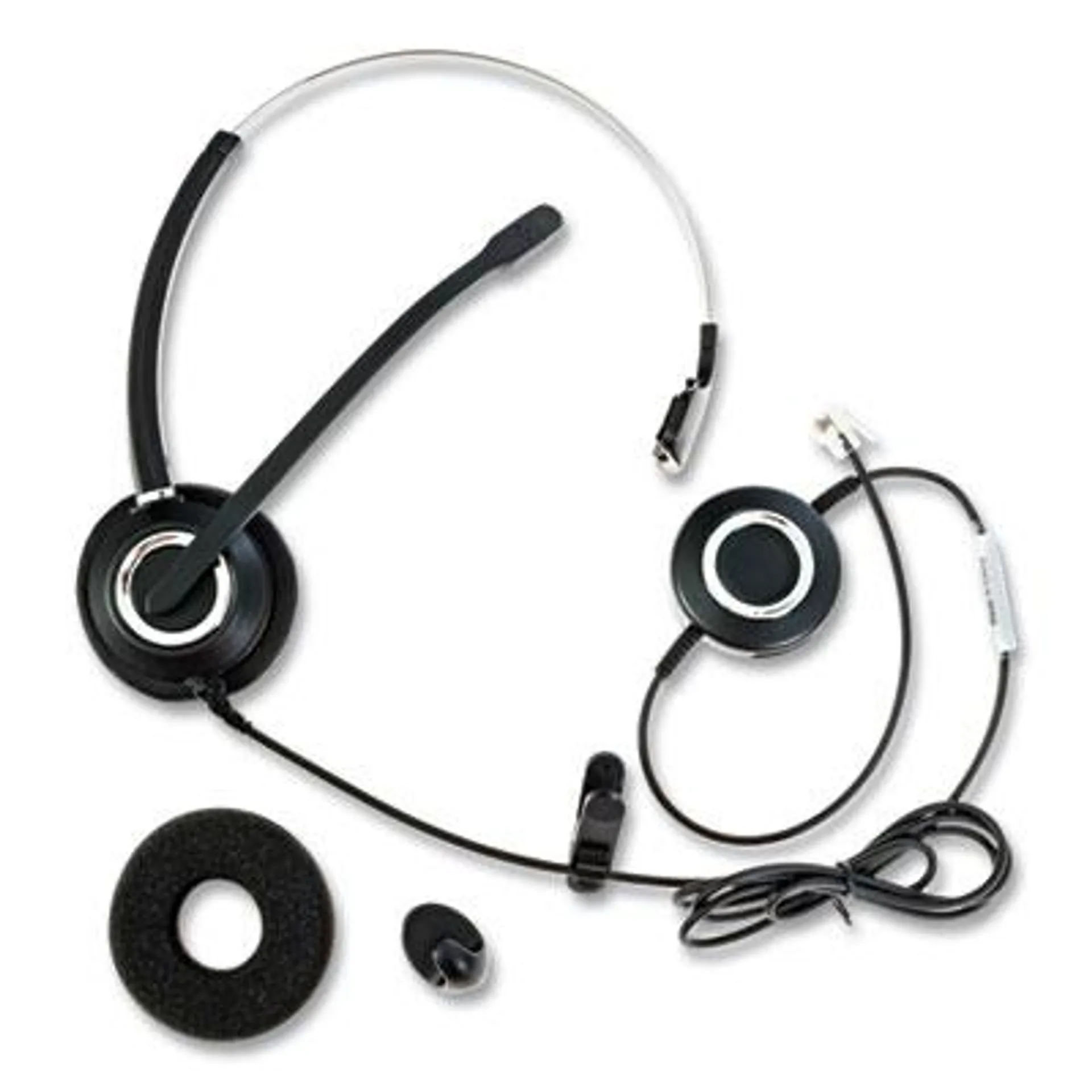 SPRACHT ZUMRJ9M Spracht ZuM ZuMRJ9M Monaural Over The Head Headset, Black ZUMRJ9M