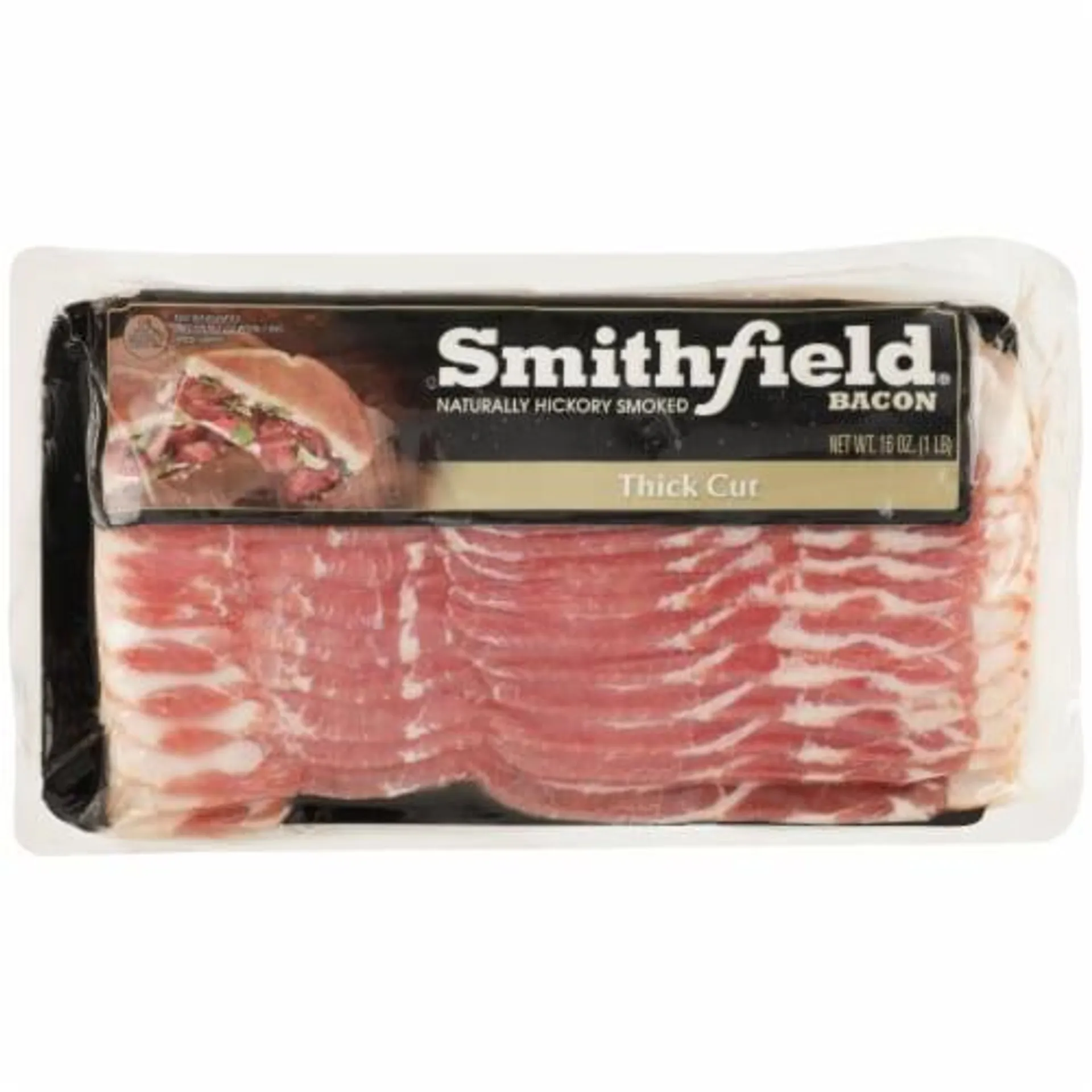 Smithfield® Thick Cut Naturally Hickory Smoked Bacon