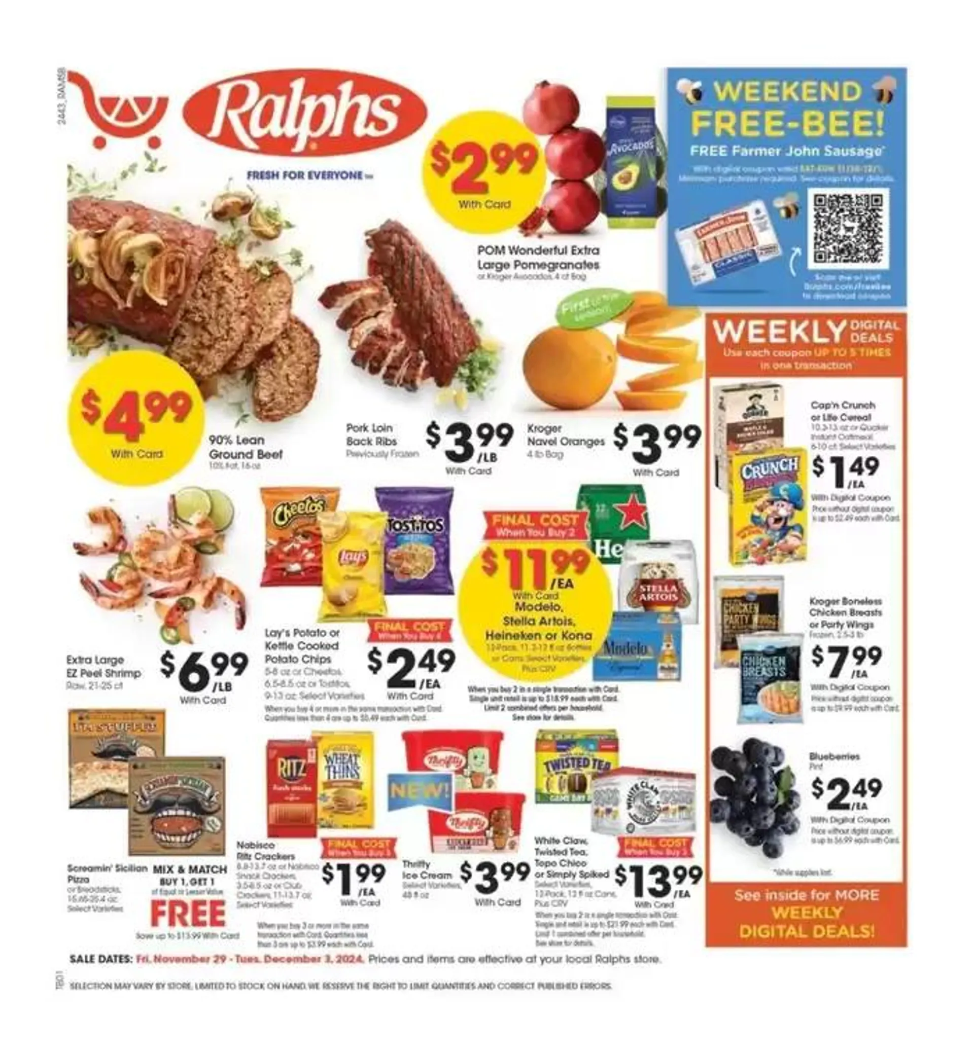 Ralphs Weekly ad - 1