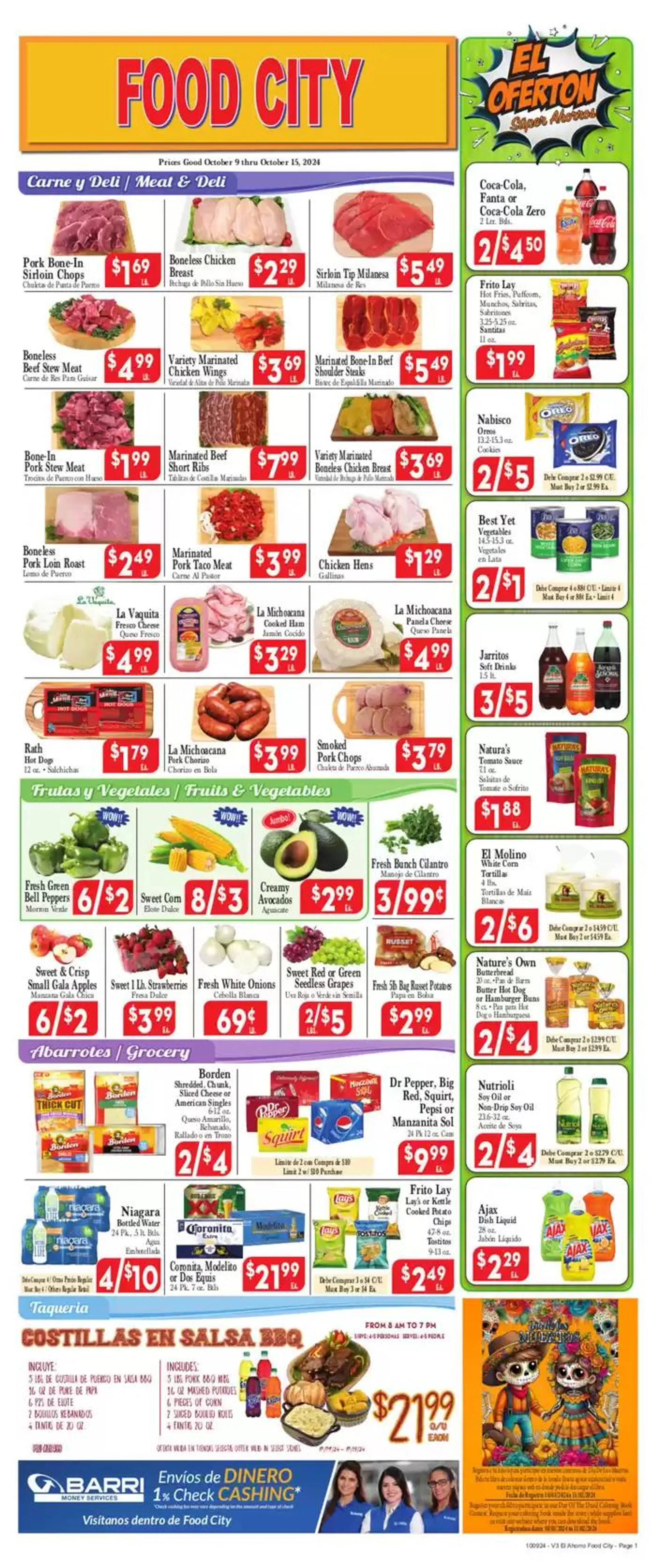 Weekly ad Offers for bargain hunters from October 9 to October 23 2024 - Page 1