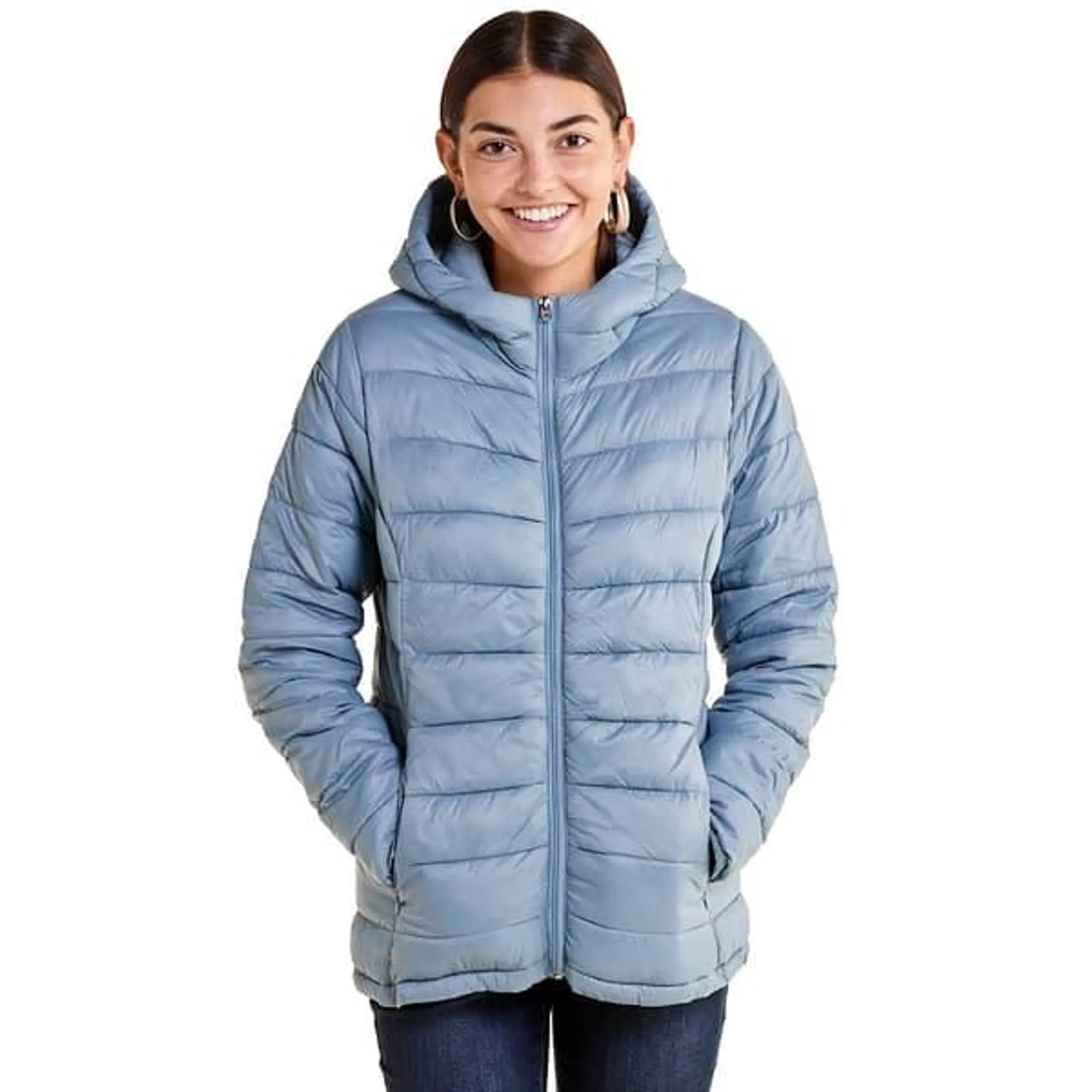 Plus Size Sport Axis Short Jacket w/Hood