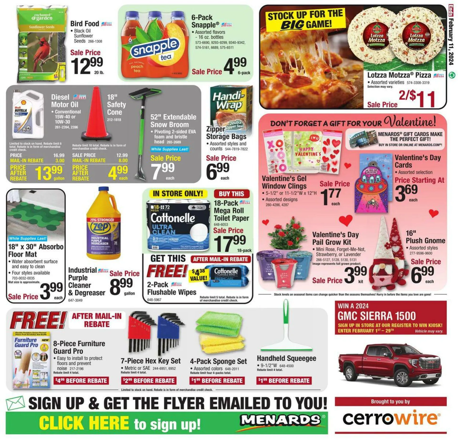 Weekly ad Menards Current weekly ad from February 1 to February 11 2024 - Page 19