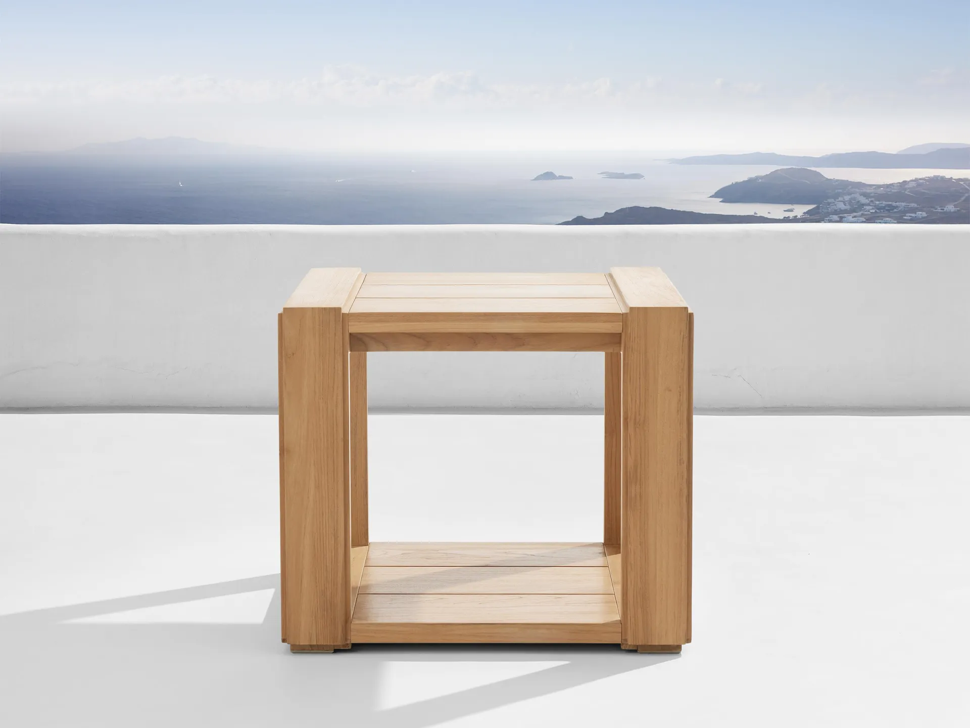 Canyon Outdoor Teak End Table