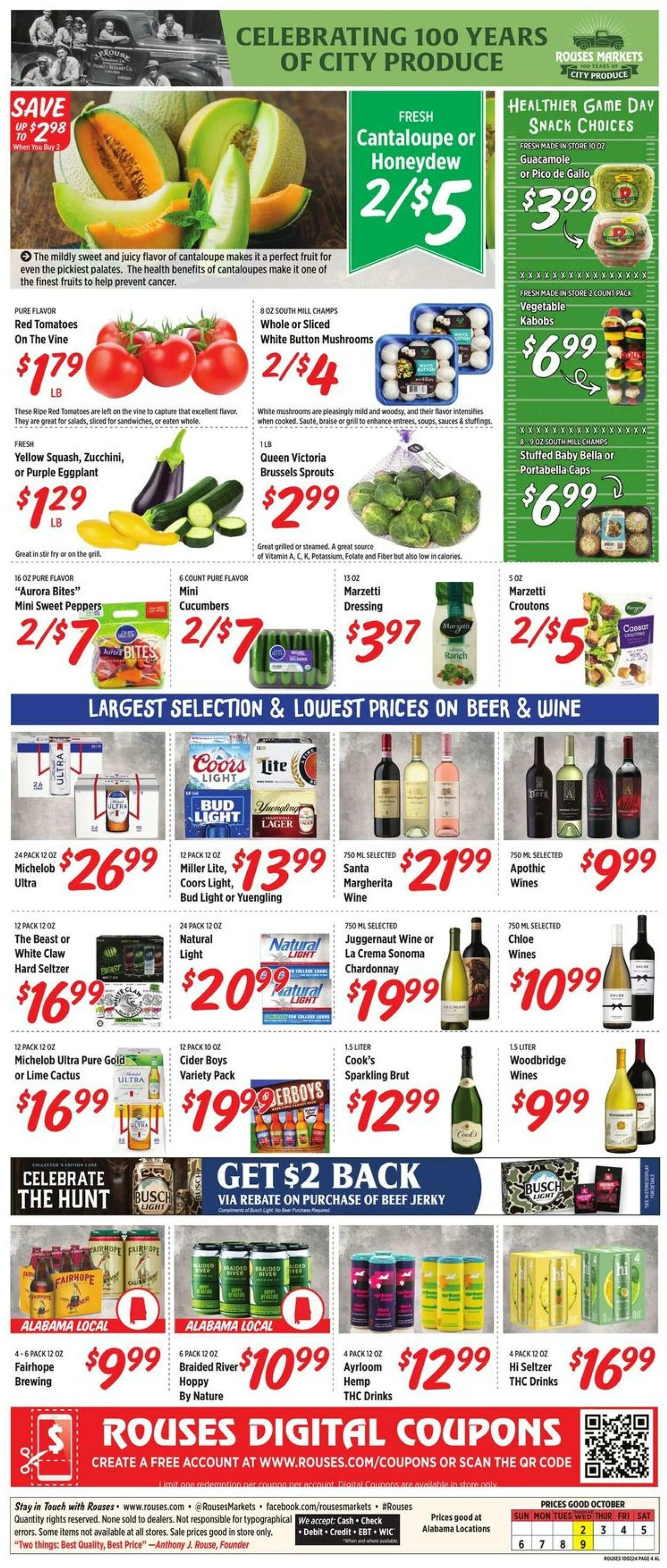 Weekly ad Rouses Current weekly ad from October 2 to October 9 2024 - Page 7