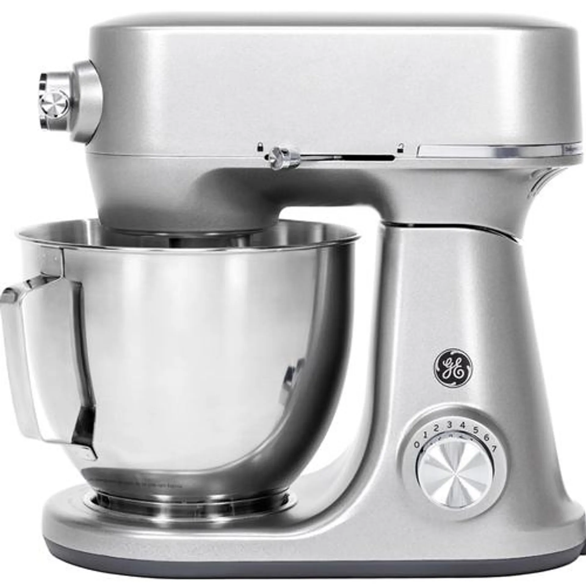 5.3 Quart Tilt-Head Bowl Lift 7-Speed Stand Mixer with 7 Accessories - Granite Gray