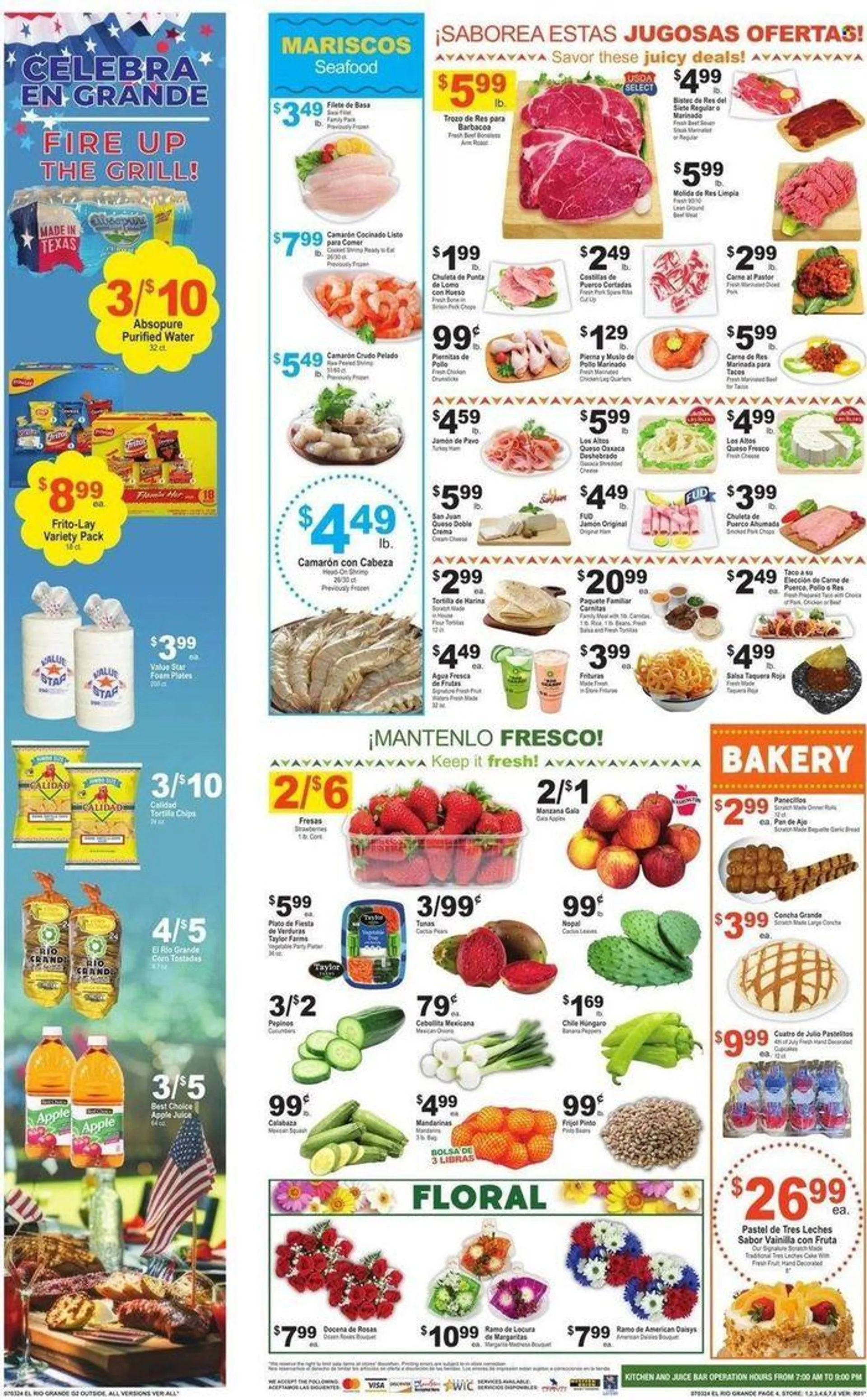 Weekly ad Dia De La Independencia from July 4 to July 9 2024 - Page 4