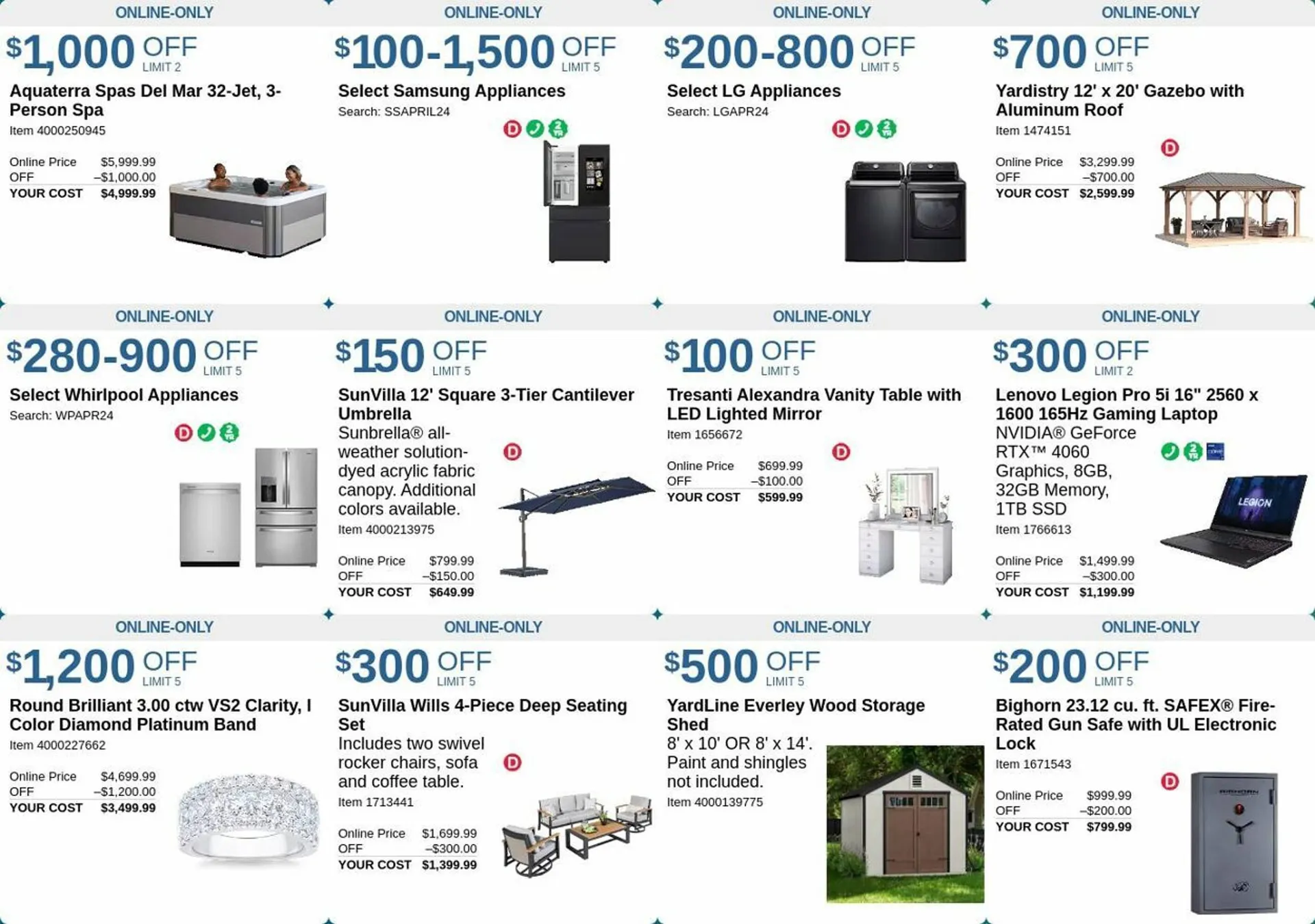 Weekly ad Costco Weekly Ad from April 10 to May 5 2024 - Page 1