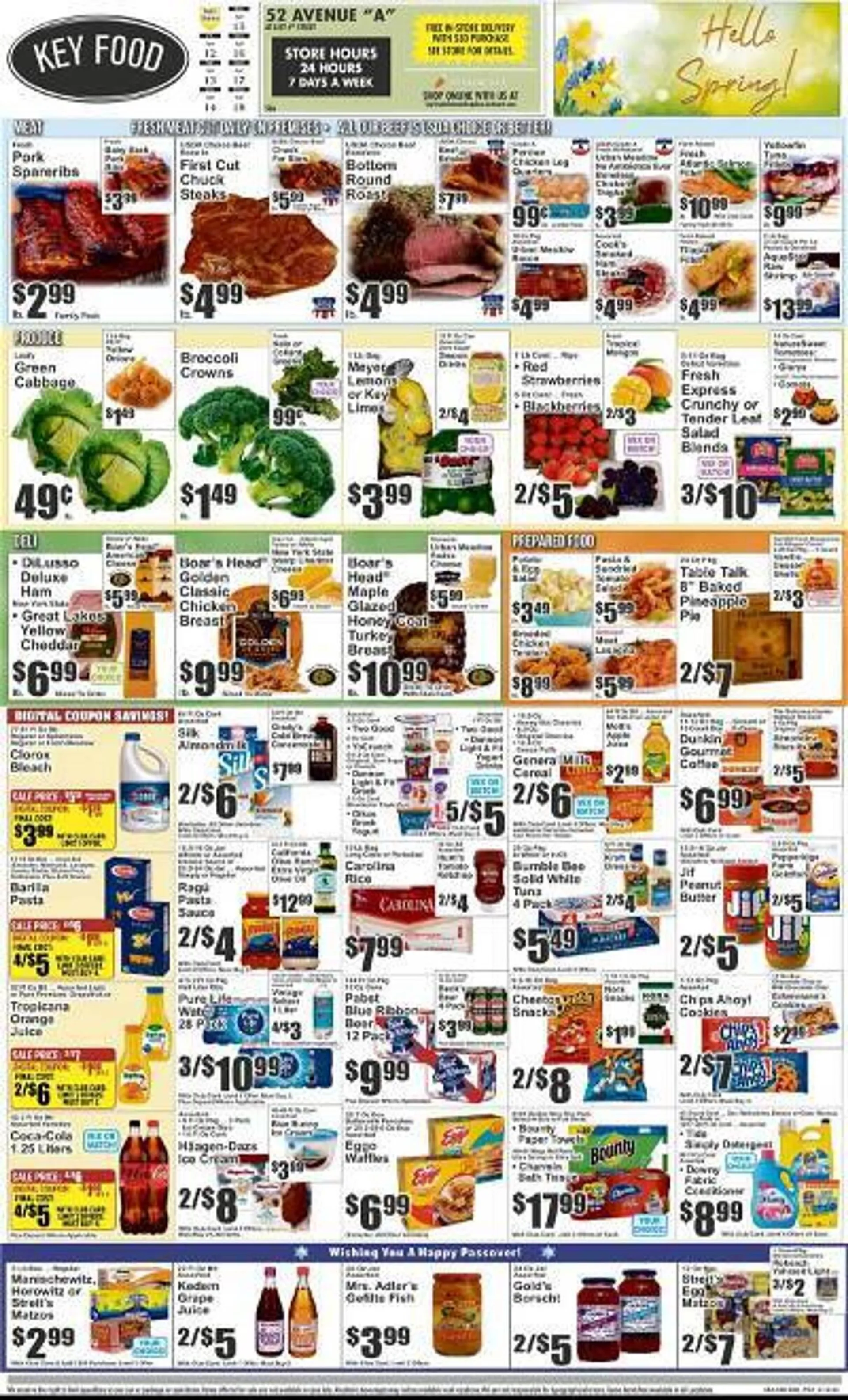 Weekly ad Key Food Weekly Ad from April 12 to April 18 2024 - Page 