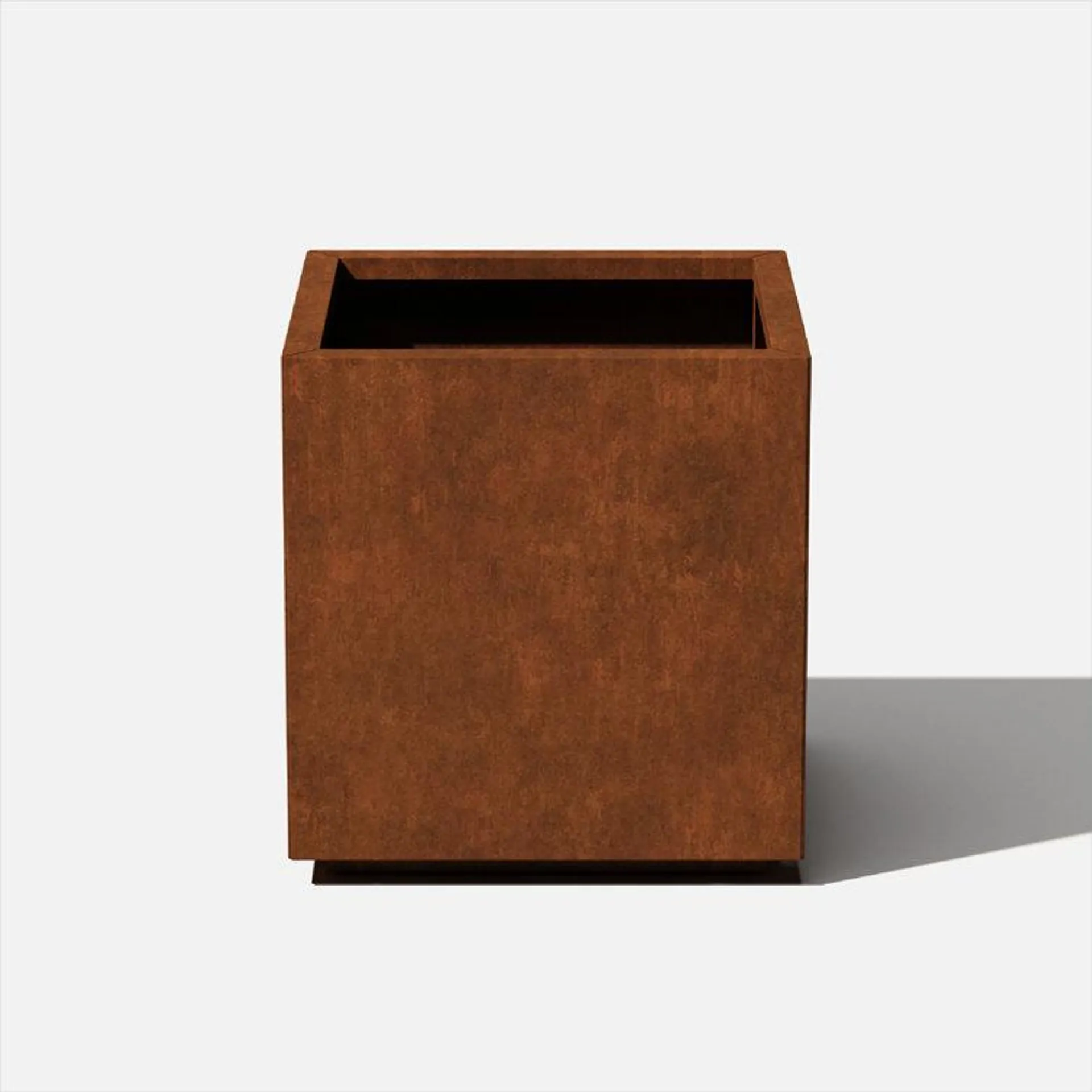 Corten Steel Series Cube Planter Box