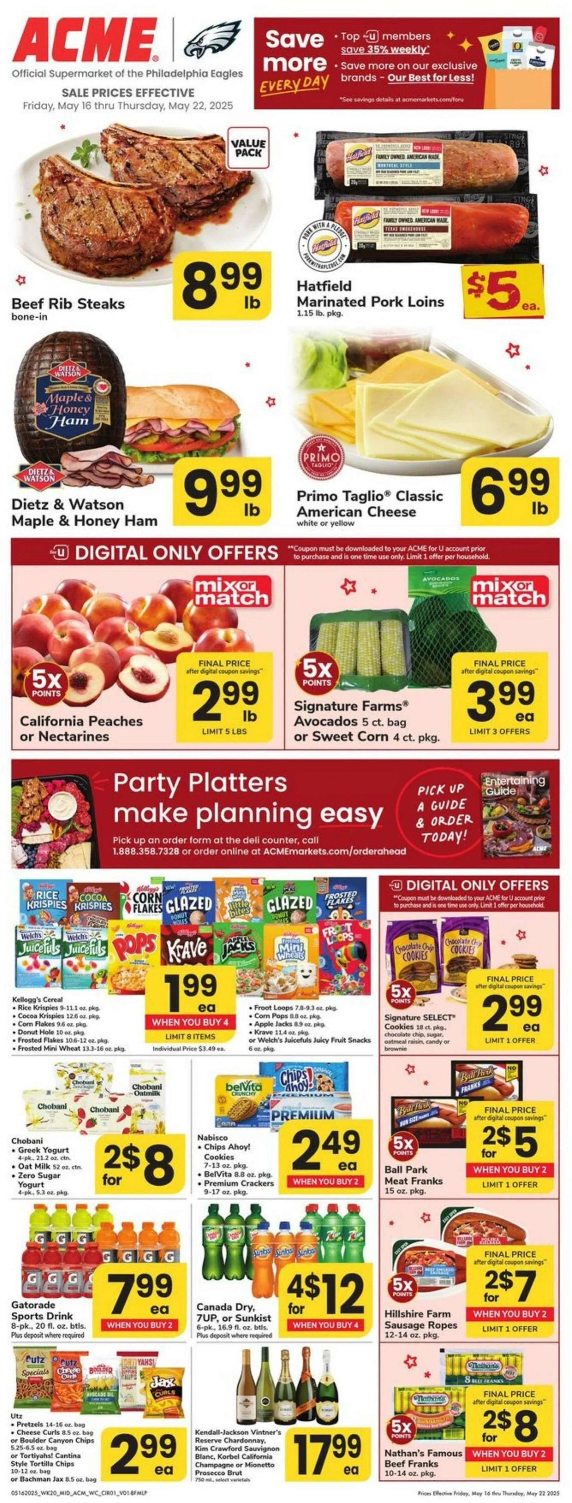 Weekly ad Acme Current weekly ad from May 16 to May 22 2025 - Page 3