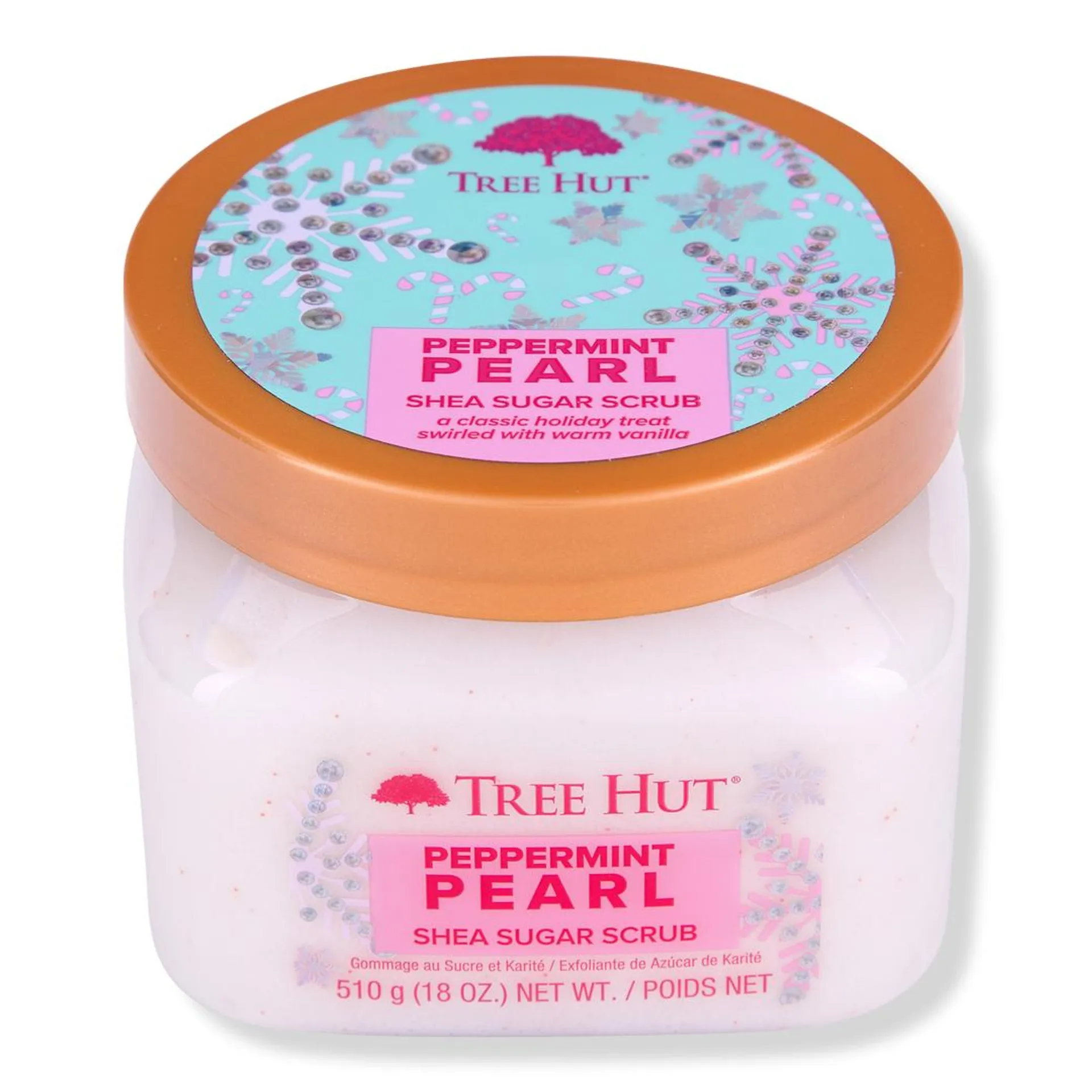 Peppermint Pearl Shea Sugar Scrub