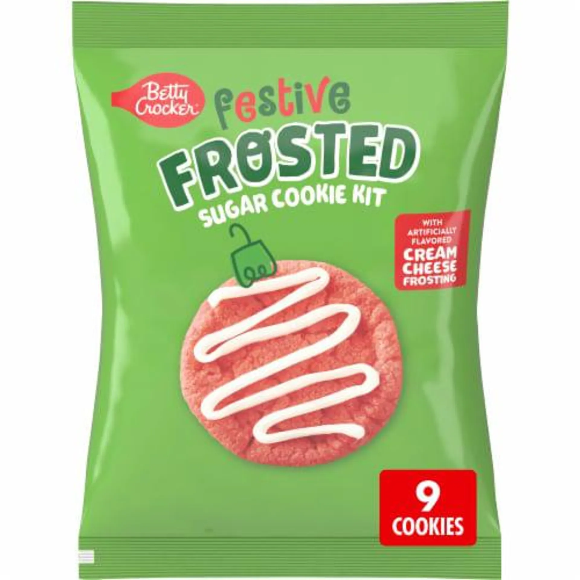 Betty Crocker Ready To Bake Festive Frosted Sugar Cookie Kit