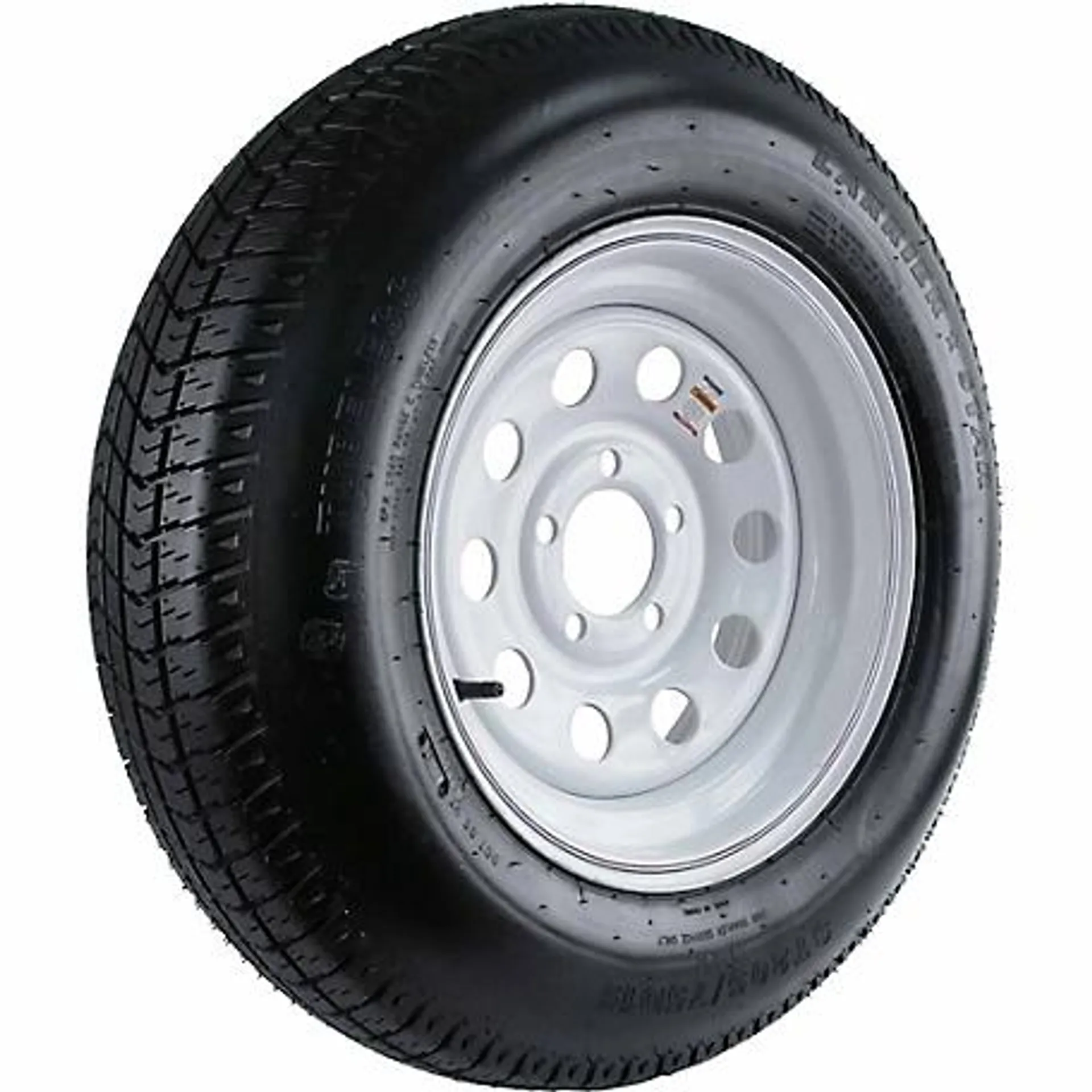 Kenda 205/75D-15 LRC Carrier Star Trailer Tire and 5-Hole Mod Wheel