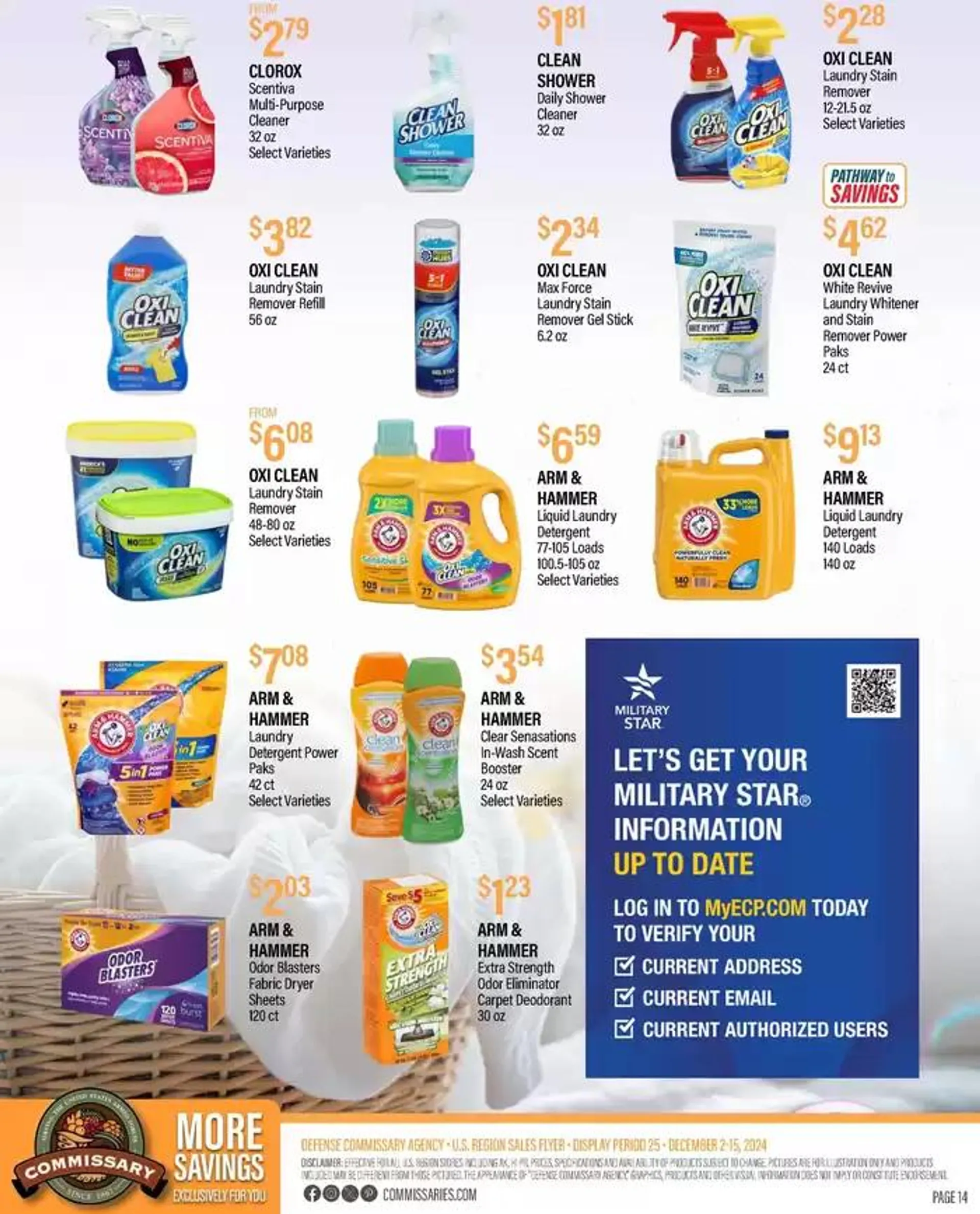 Weekly ad Flyer Commissary from December 2 to December 15 2024 - Page 14