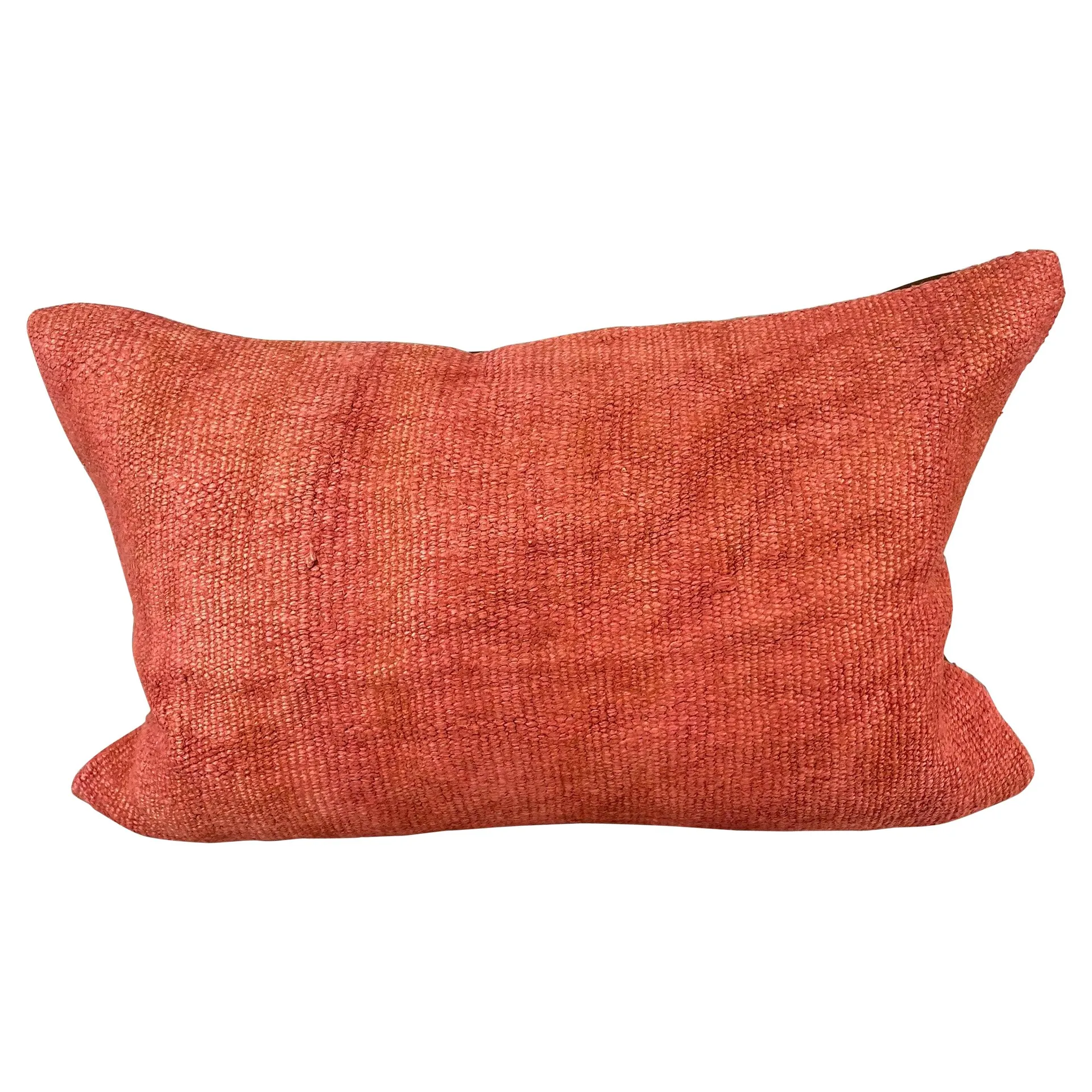 16 x 24 Hemp Pillow Turkish Cushion Natural Red Pillow Cushion Cover #6022