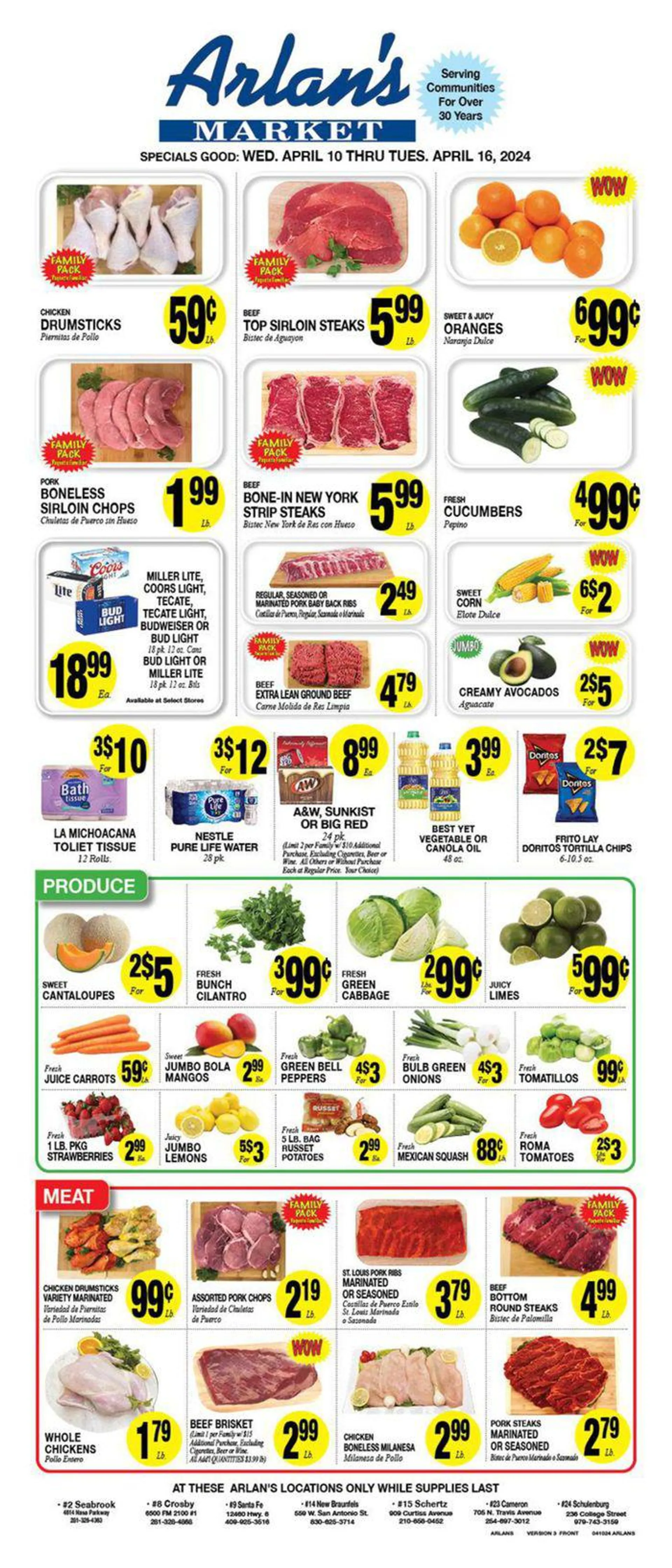 Weekly ad Weekly Ad from April 11 to April 16 2024 - Page 