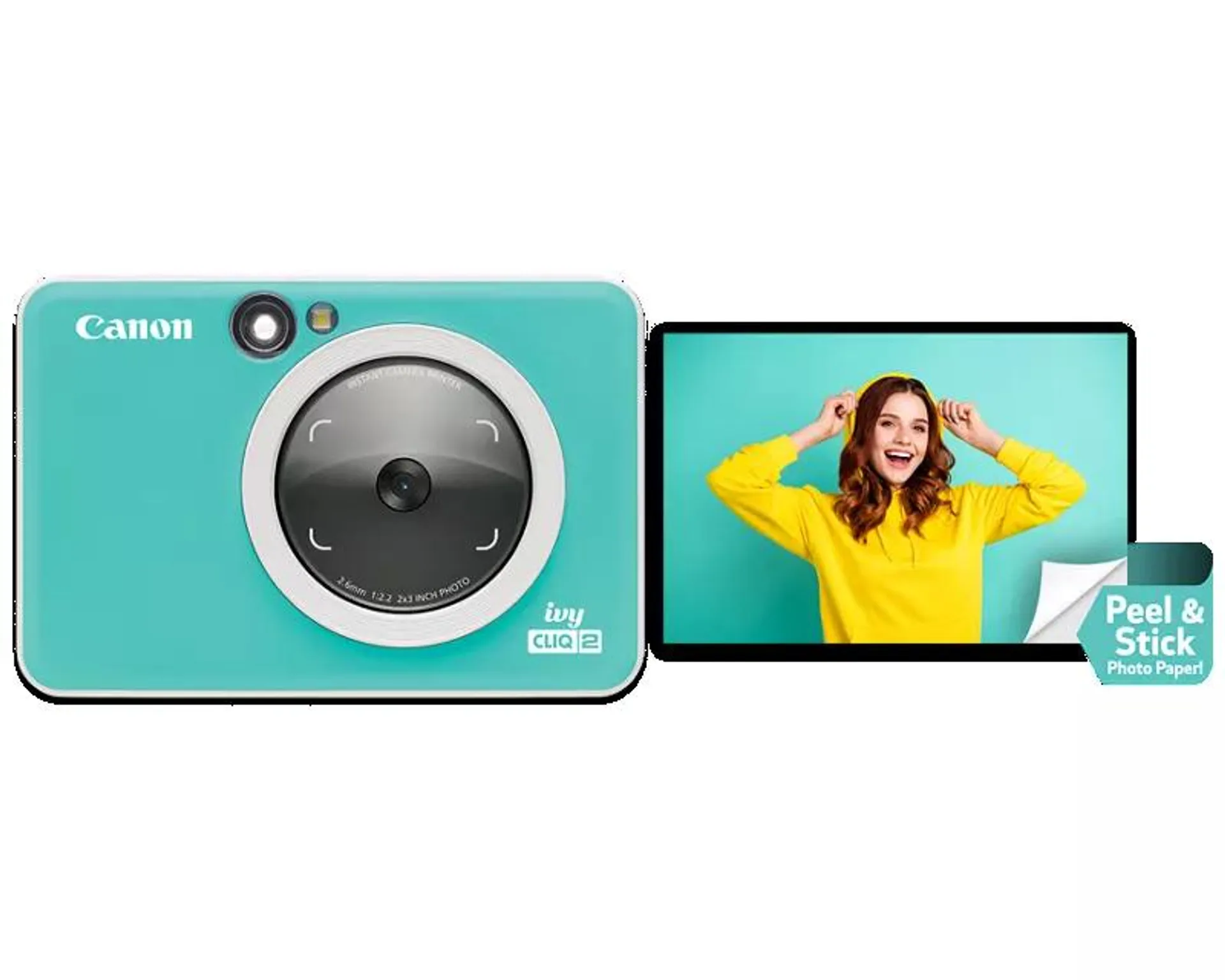 IVY CLIQ2 Instant Camera Printer (Turquoise)