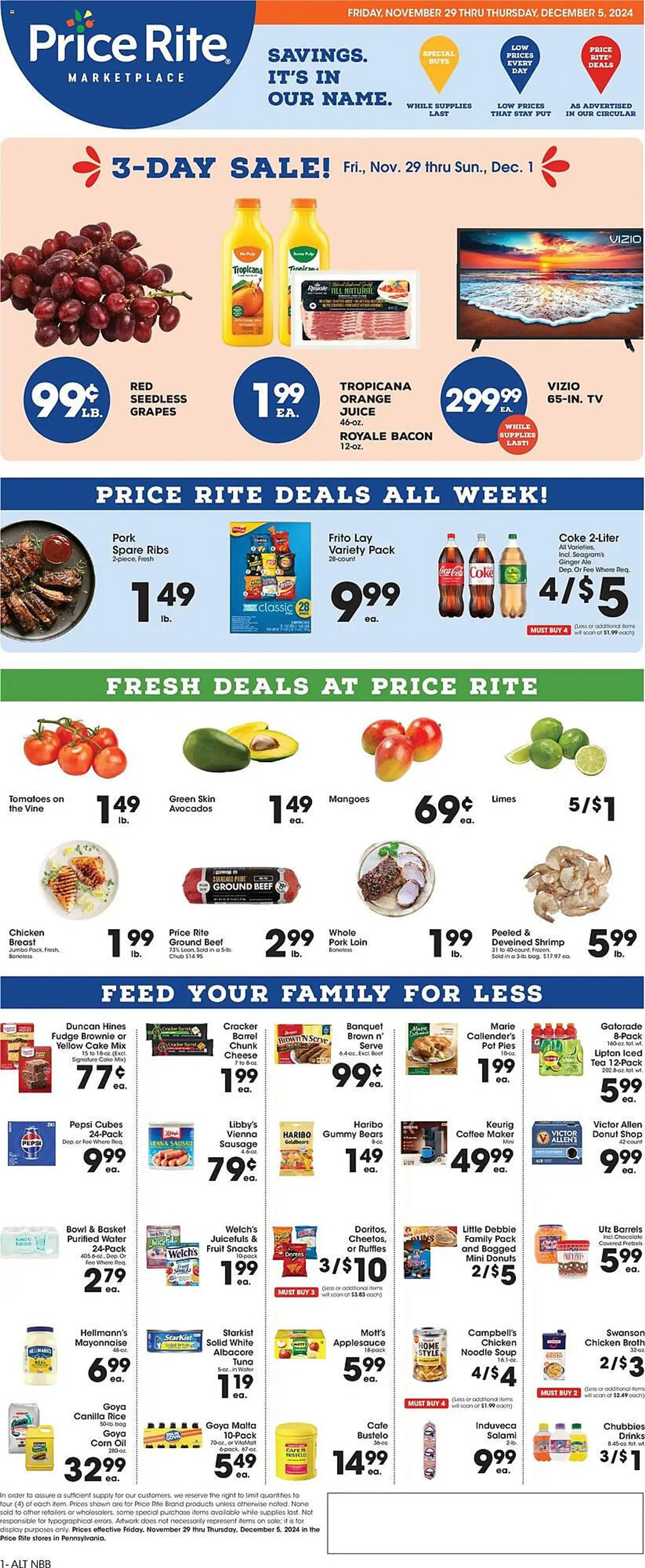 Price Rite Weekly Ad - 1