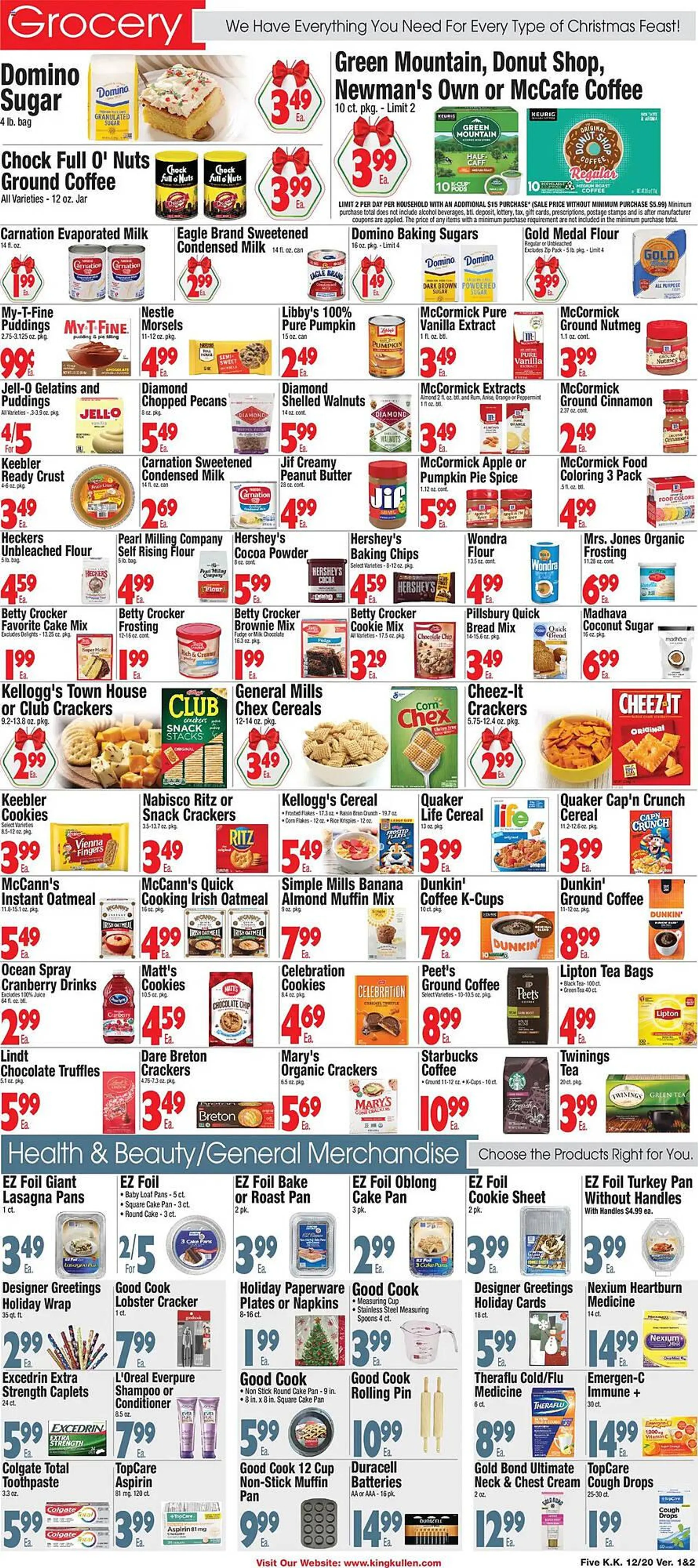 Weekly ad King Kullen Weekly Ad from December 20 to December 26 2024 - Page 5