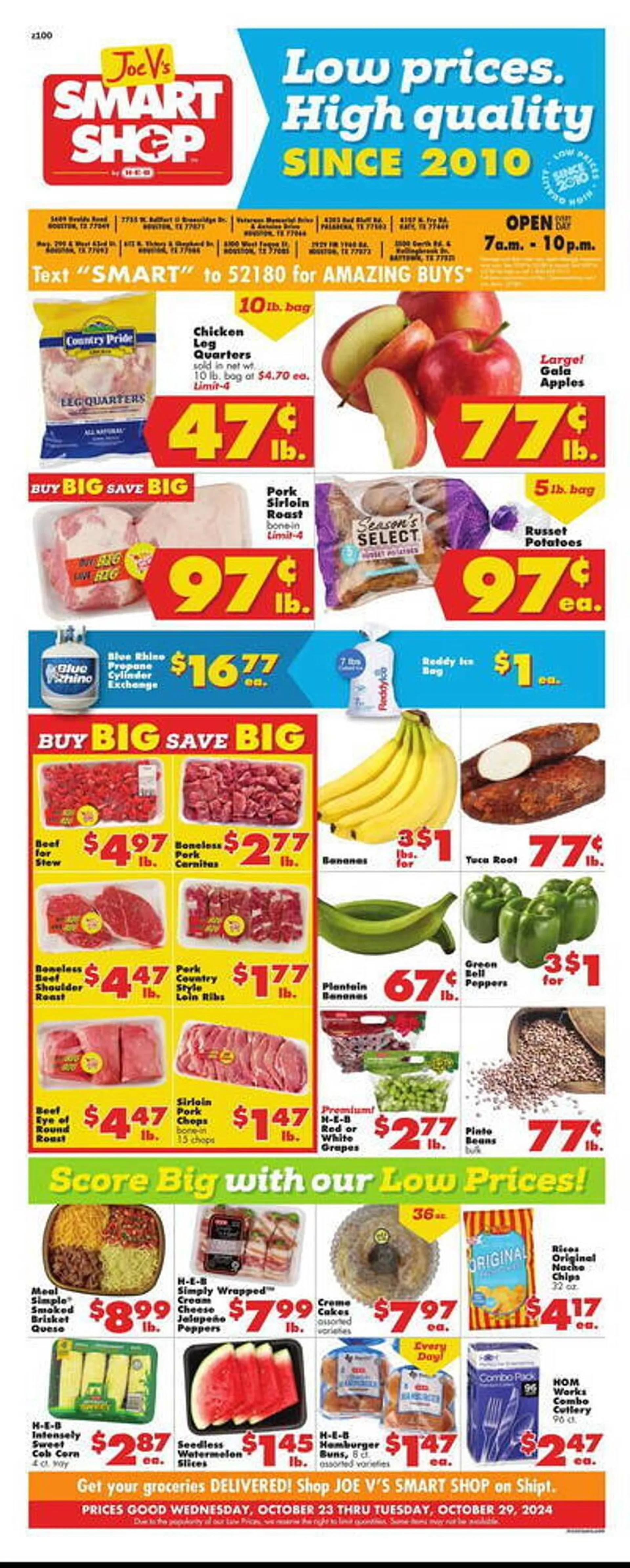 Joe Vs Smart Shop Weekly Ad - 1