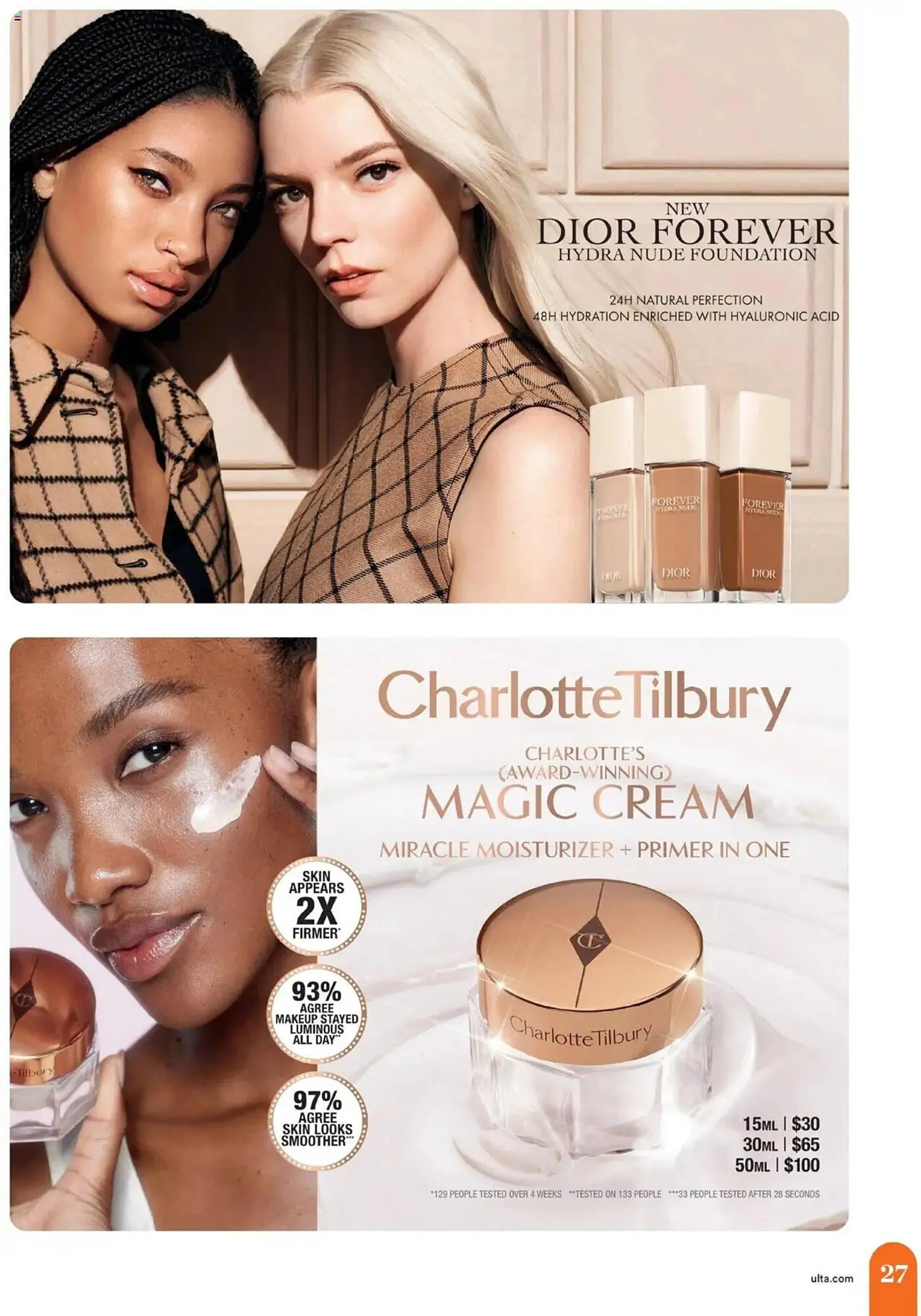 Weekly ad Ulta Beauty Weekly Ad from December 29 to January 18 2025 - Page 27