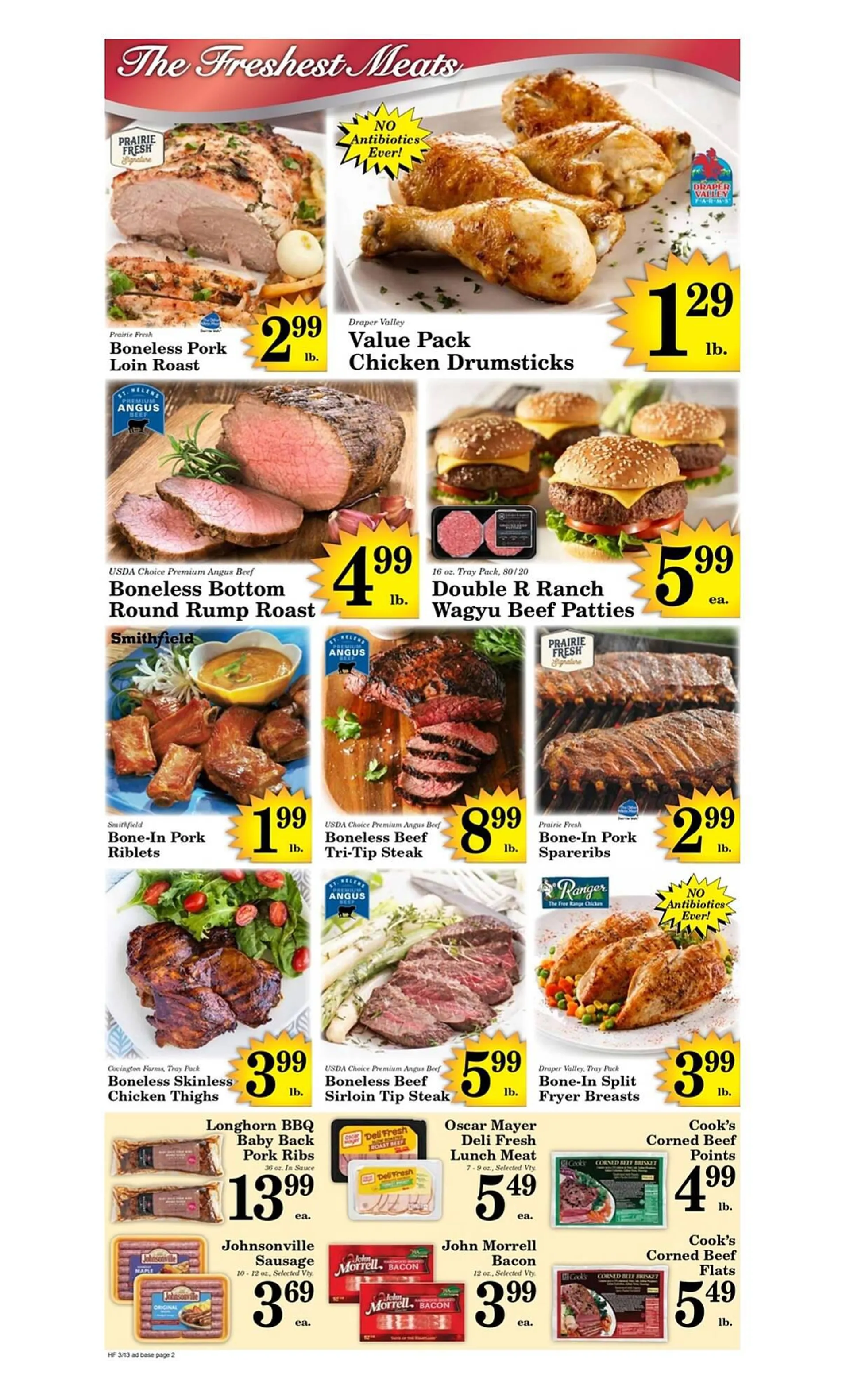 Weekly ad Harvest Foods ad from March 13 to March 19 2024 - Page 2