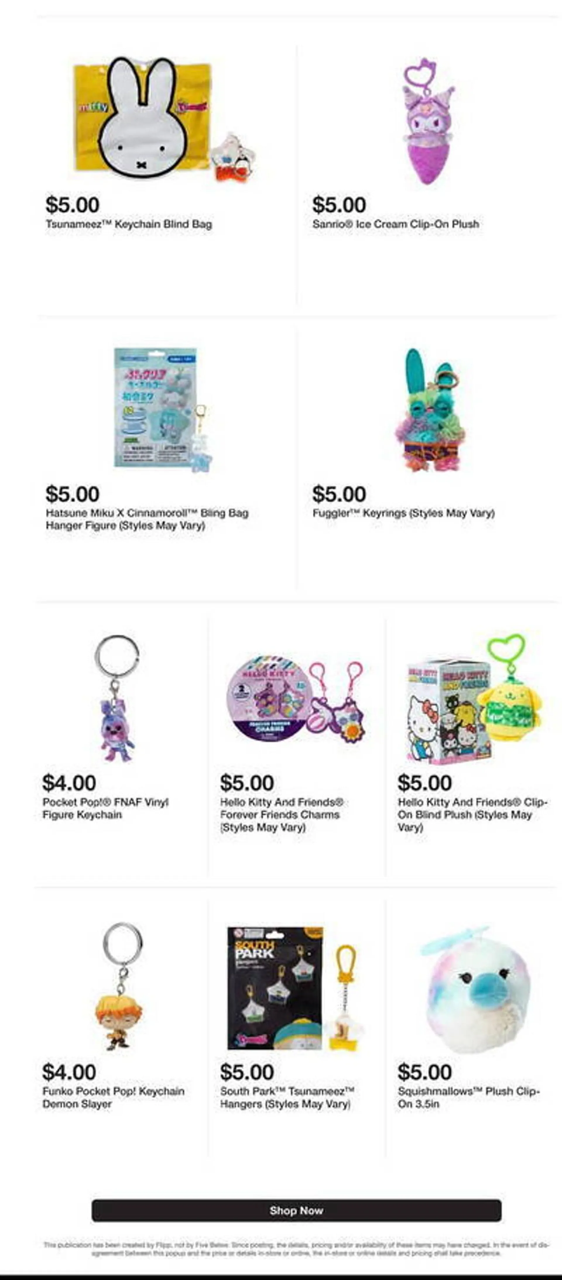 Weekly ad Five Below Weekly Ad from May 6 to May 12 2025 - Page 9