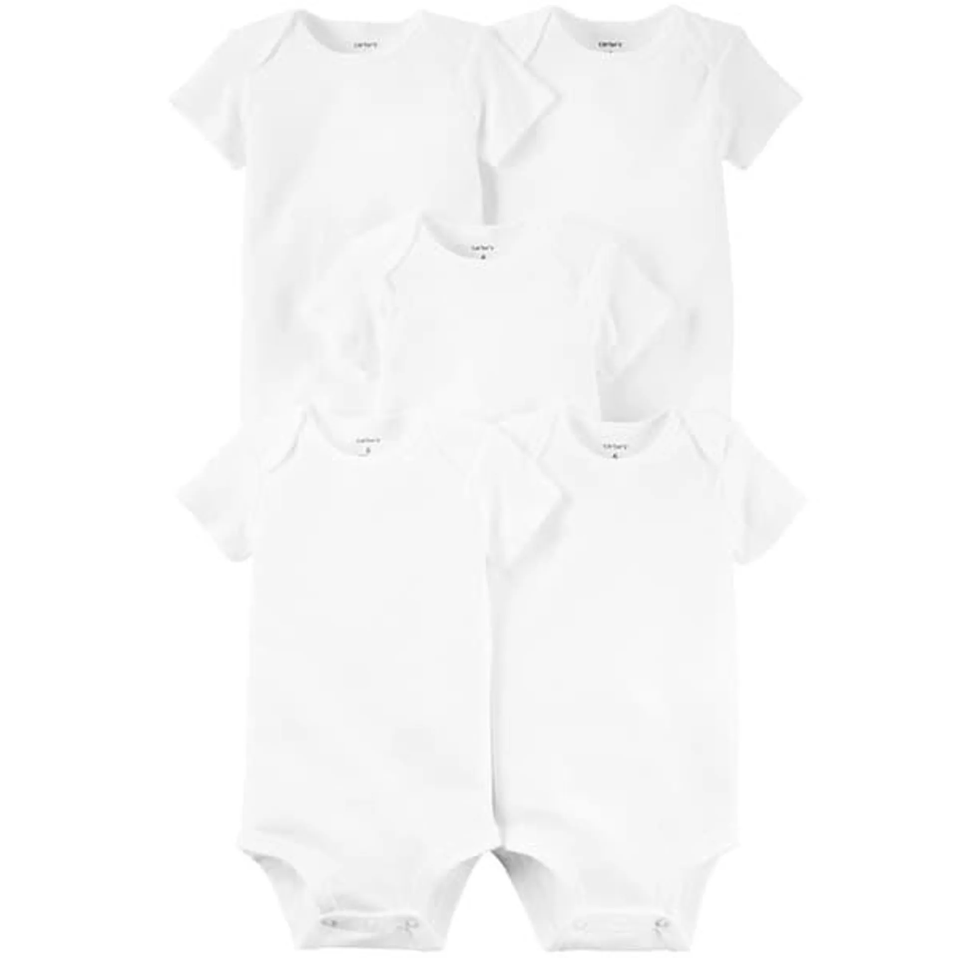 Baby Unisex (NB-24M) Carter’s® 5pk. Short Sleeve Bodysuits