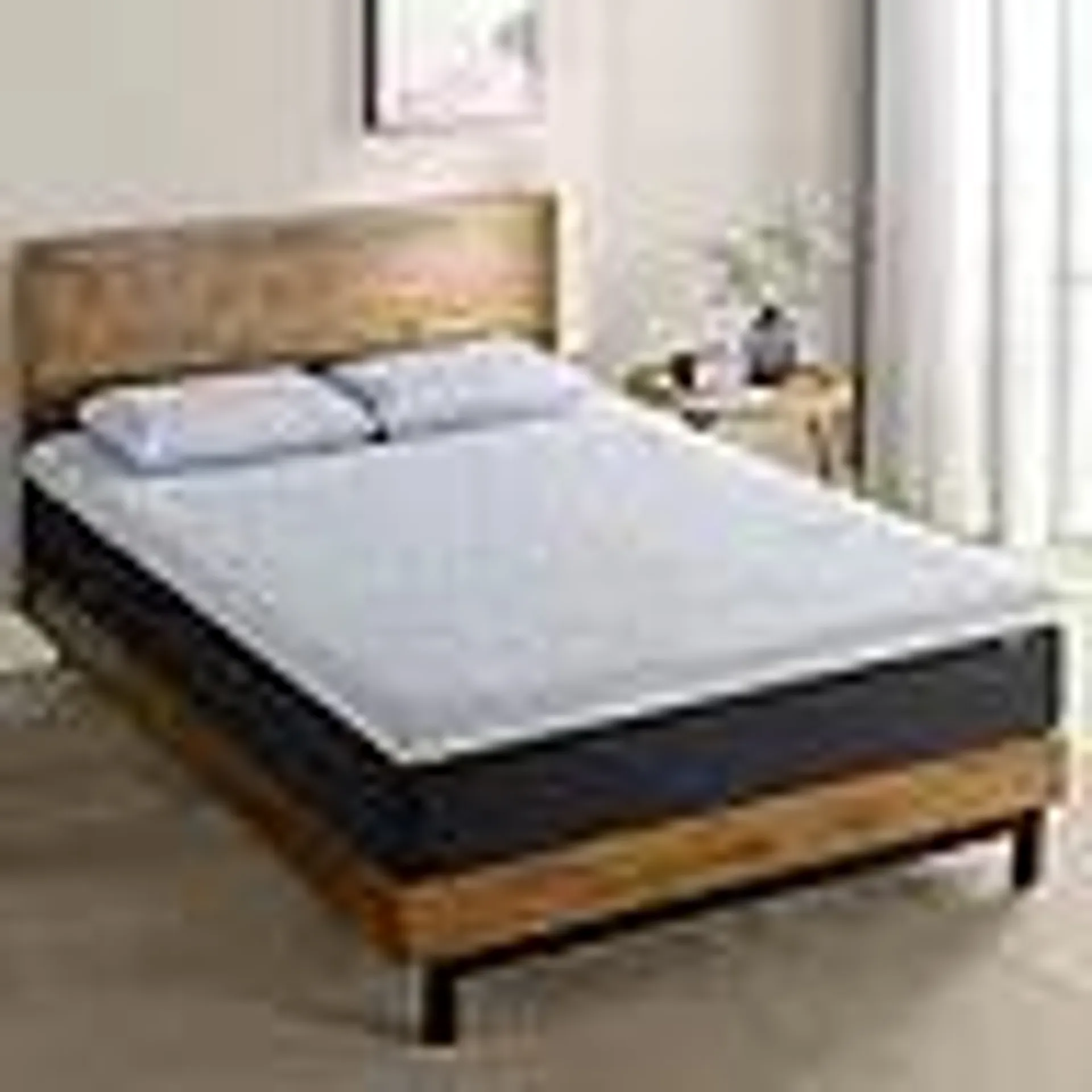 ZINUS Night Therapy 3" Graphite Cooling Memory Foam Mattress Topper, Assorted Sizes