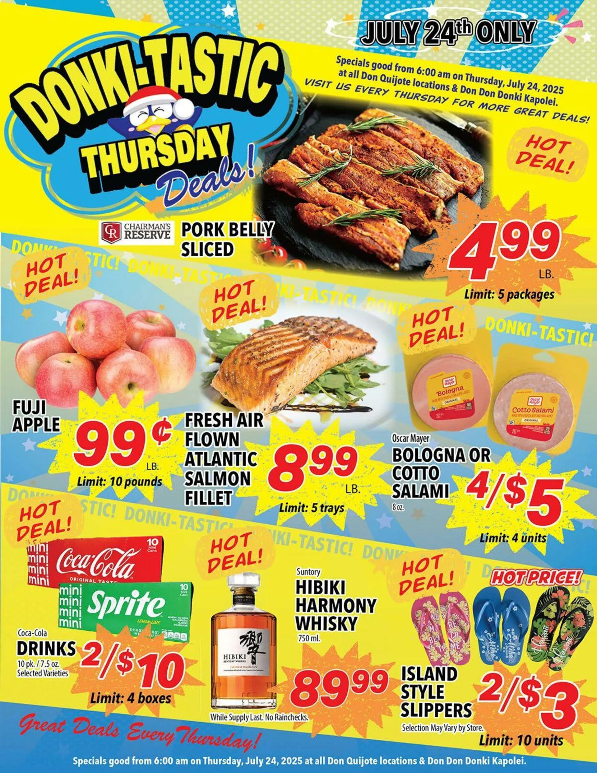 Weekly ad Don Quijote Hawaii from July 24 to August 7 2025 - Page 1