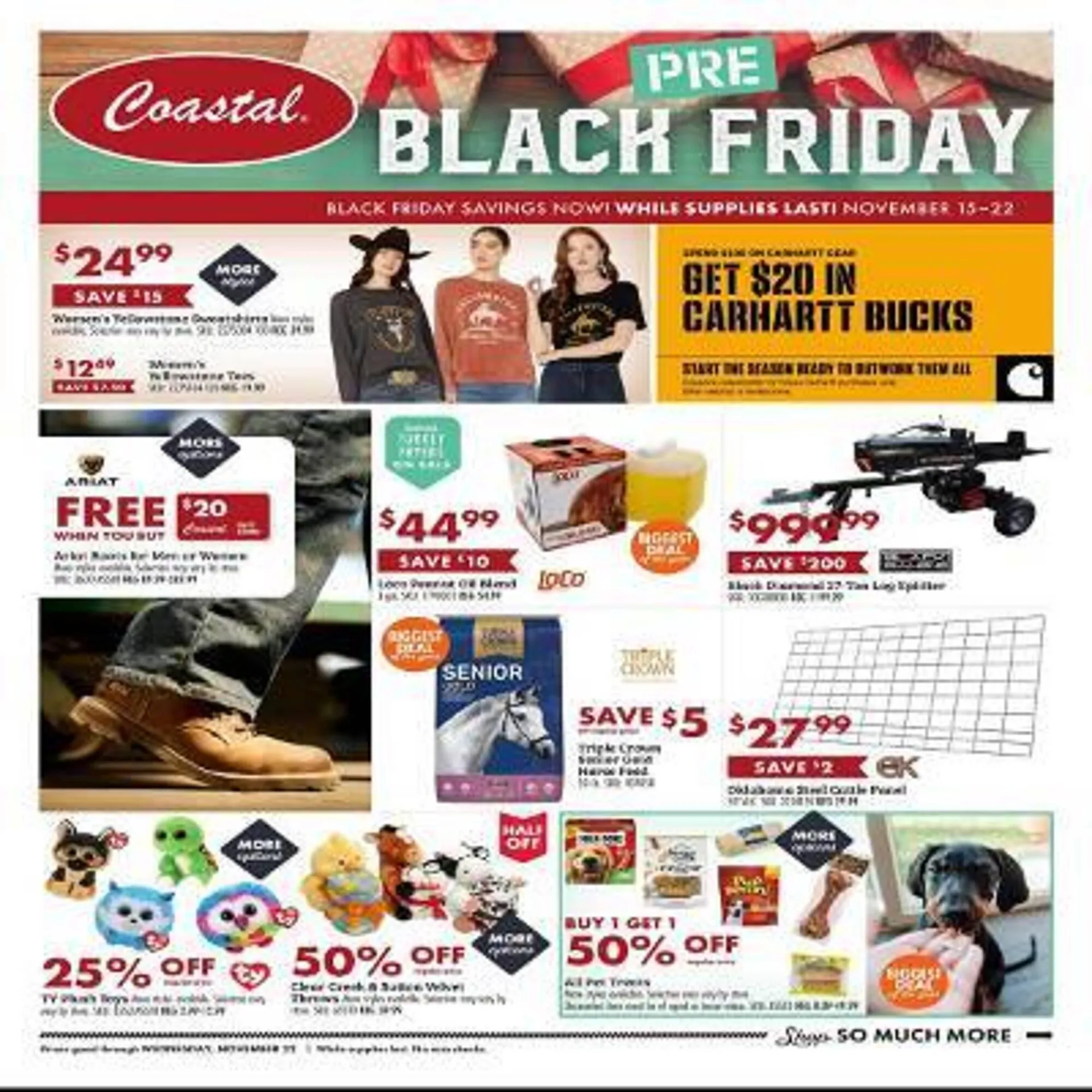 Coastal Farm & Ranch Weekly Ad Valid until Nov 22