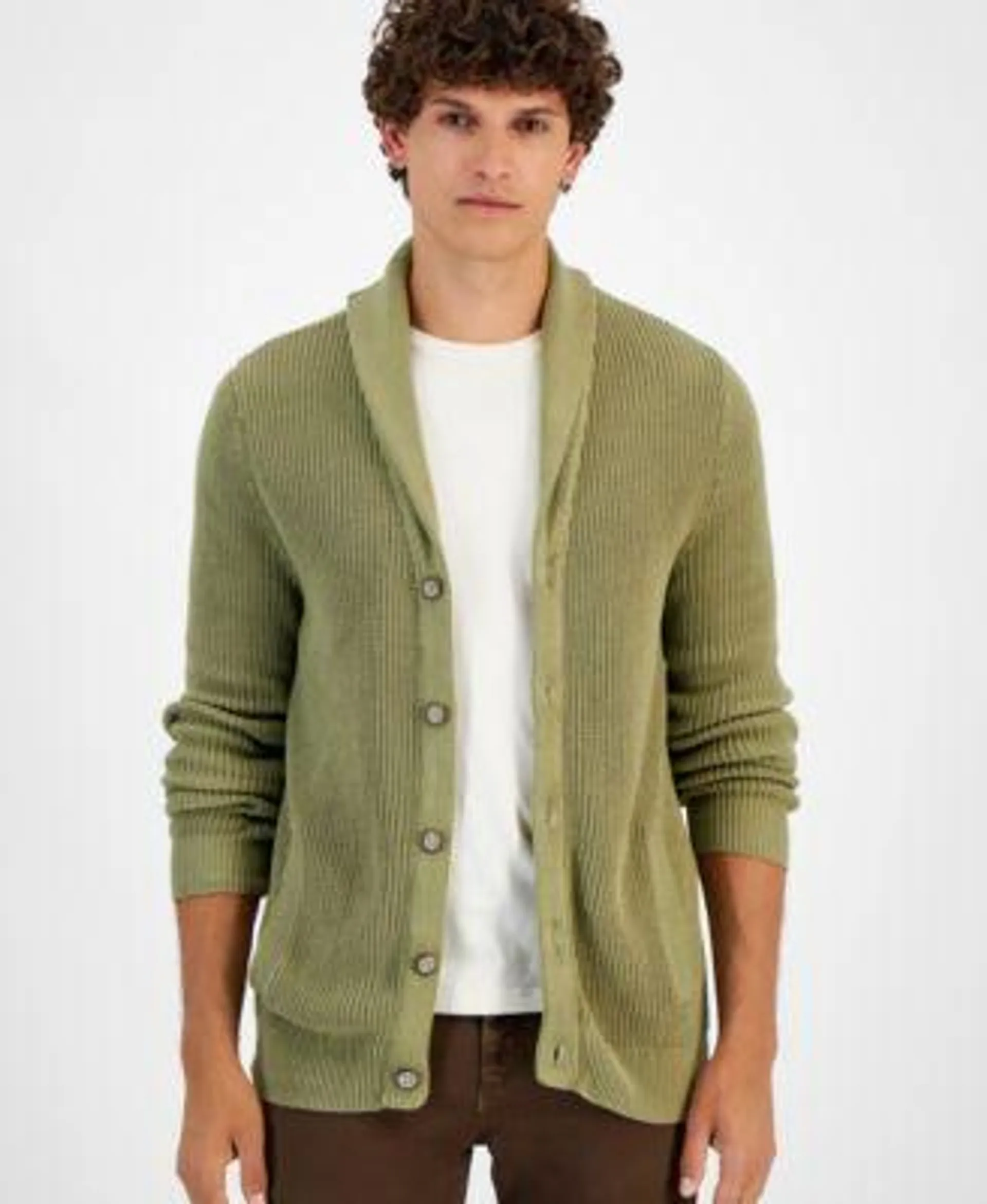 Men's Alvin Cardigan Sweater, Created for Macy's