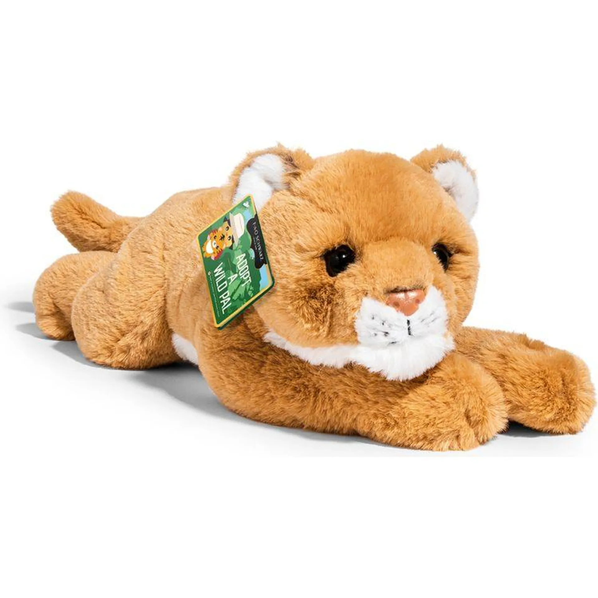 22" Adopt A Endangered Wild Pal Toy Plush Lion