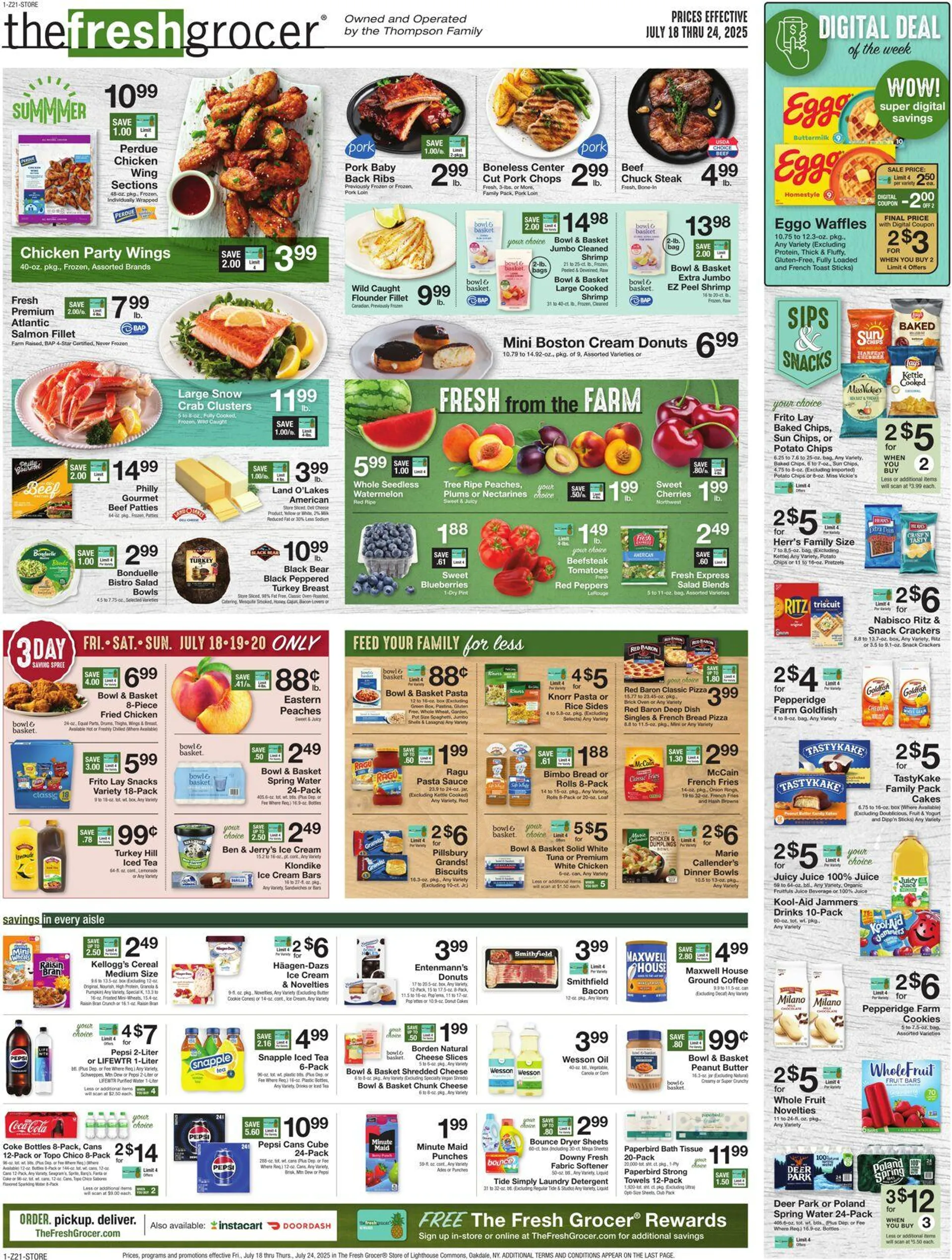 Weekly ad Gerrity's Supermarkets Current weekly ad from July 17 to July 24 2025 - Page 1