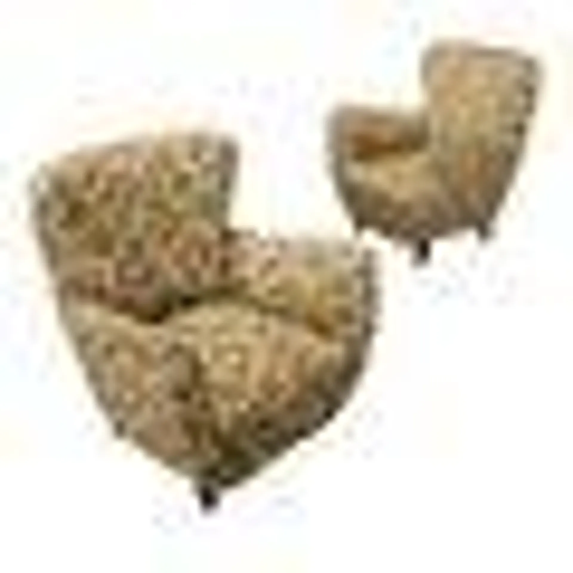 Vintage Armchairs in Jacquard Fabric and Wood, Italy, 1950s, Set of 2