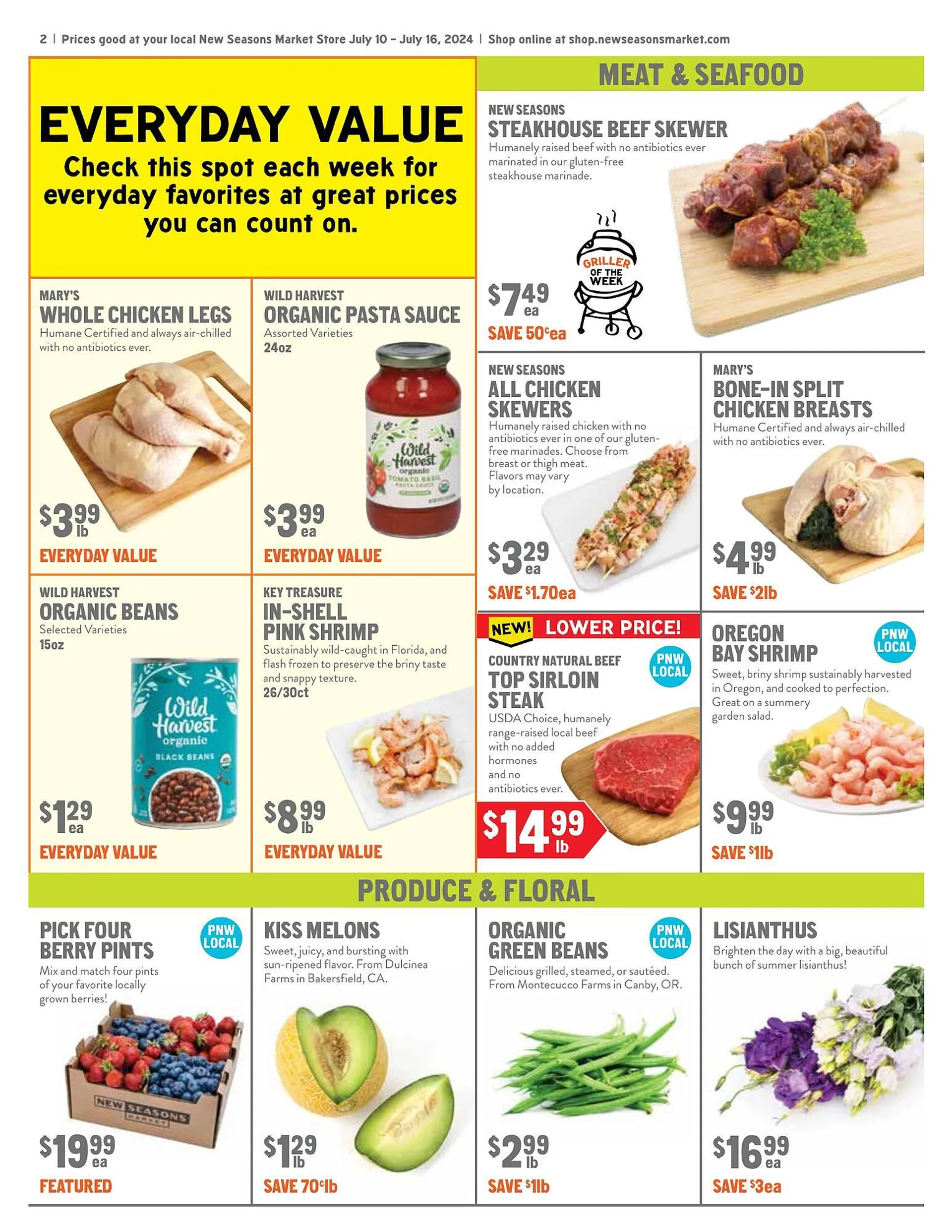 Weekly ad New Seasons Market ad from July 10 to July 16 2024 - Page 2