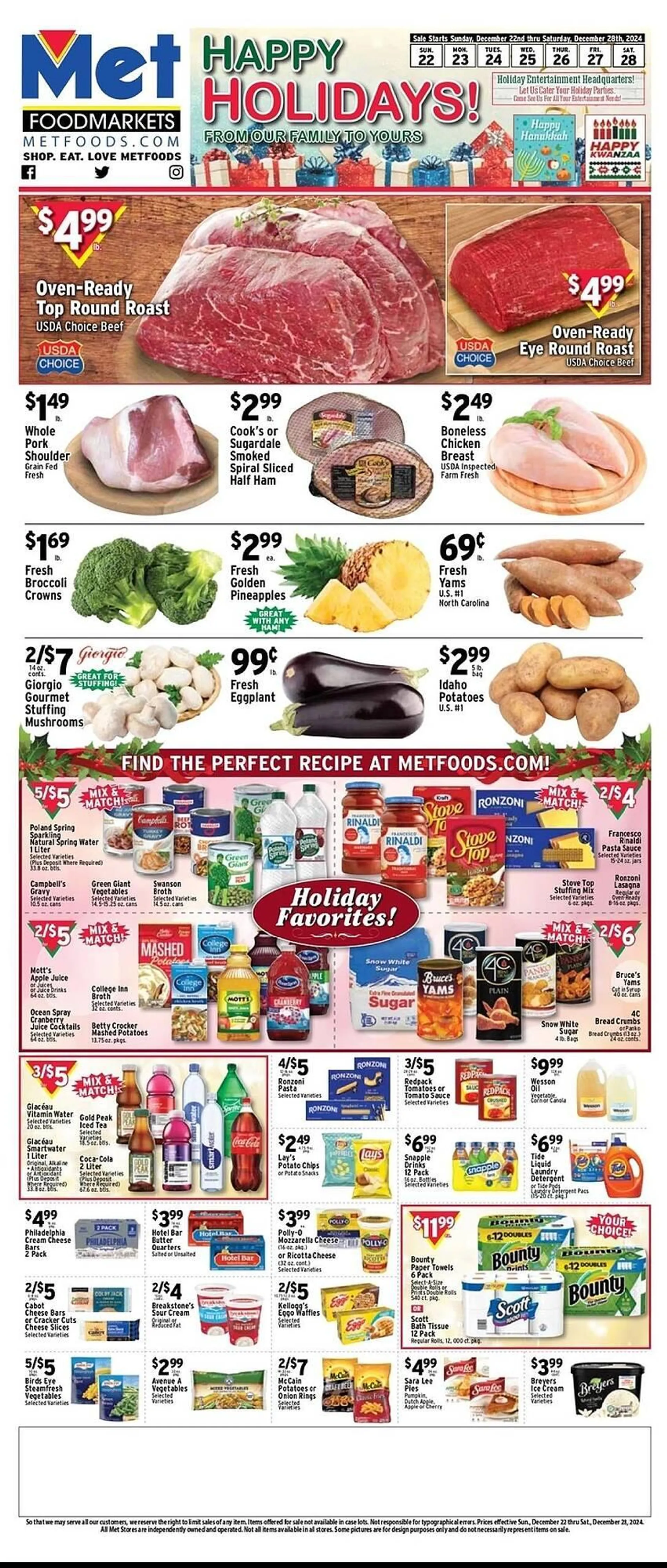 Met Foodmarkets Weekly Ad - 1