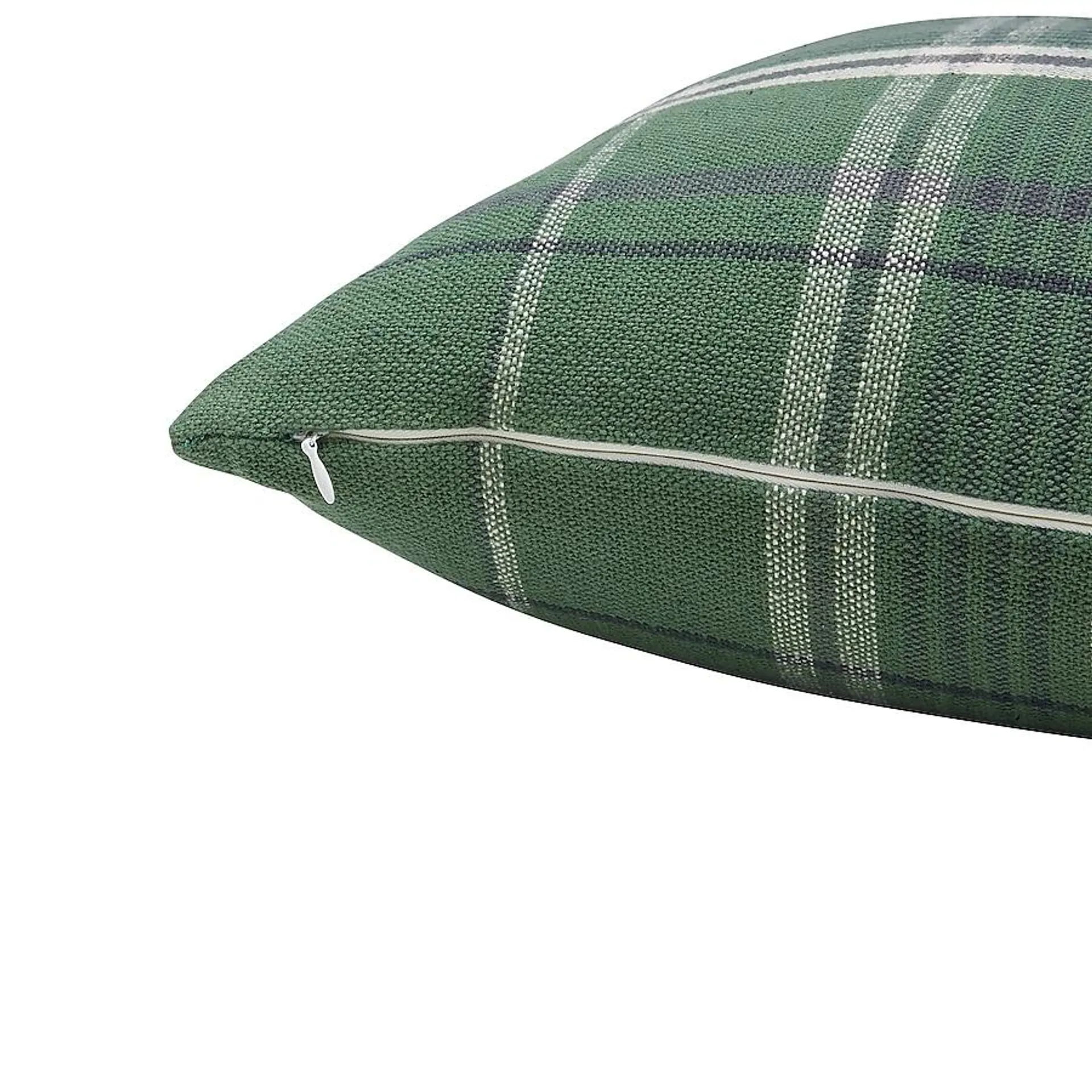 allen + roth 18-in x 18-in Green Indoor Decorative Pillow