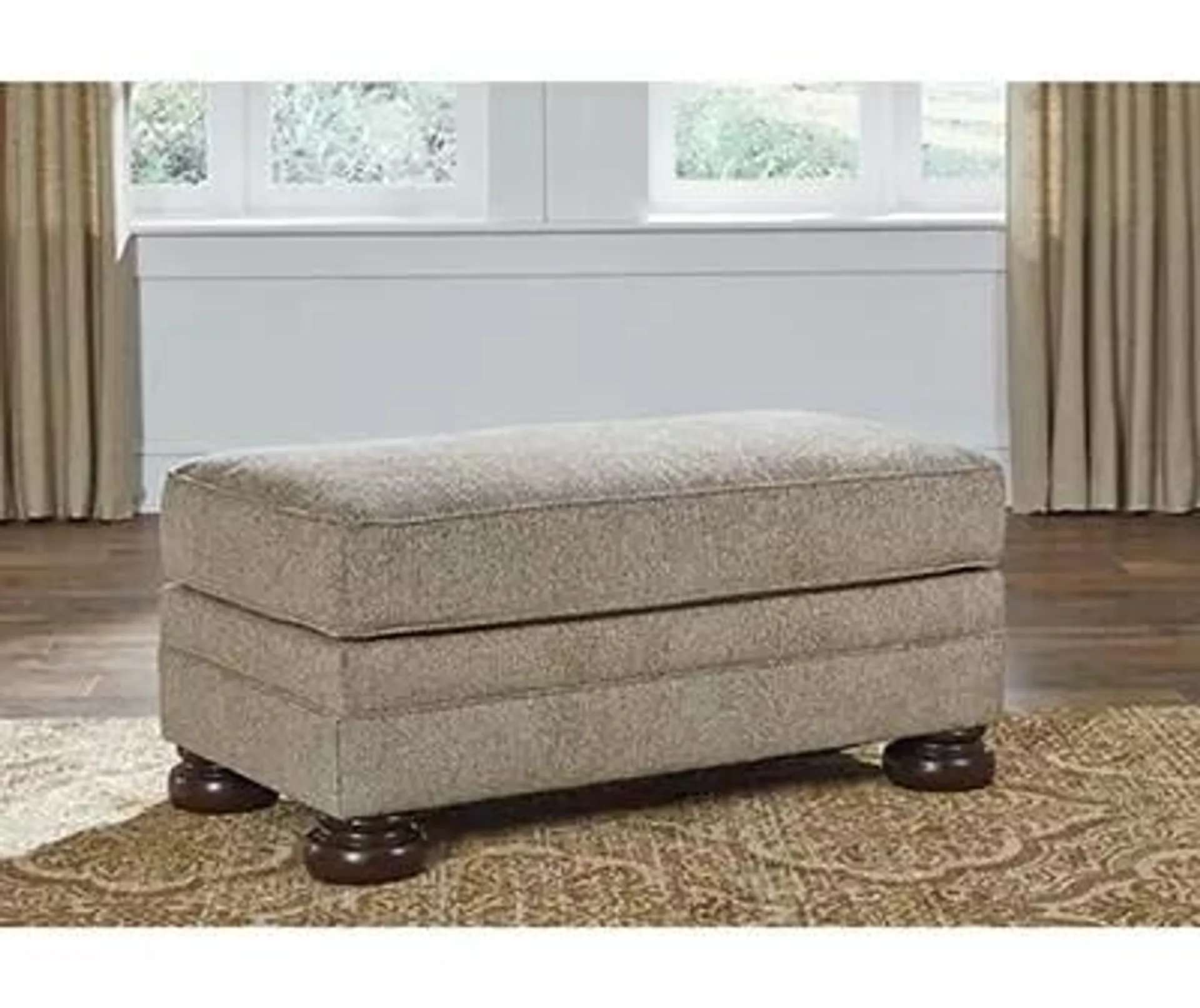 Kananwood Oatmeal Ottoman